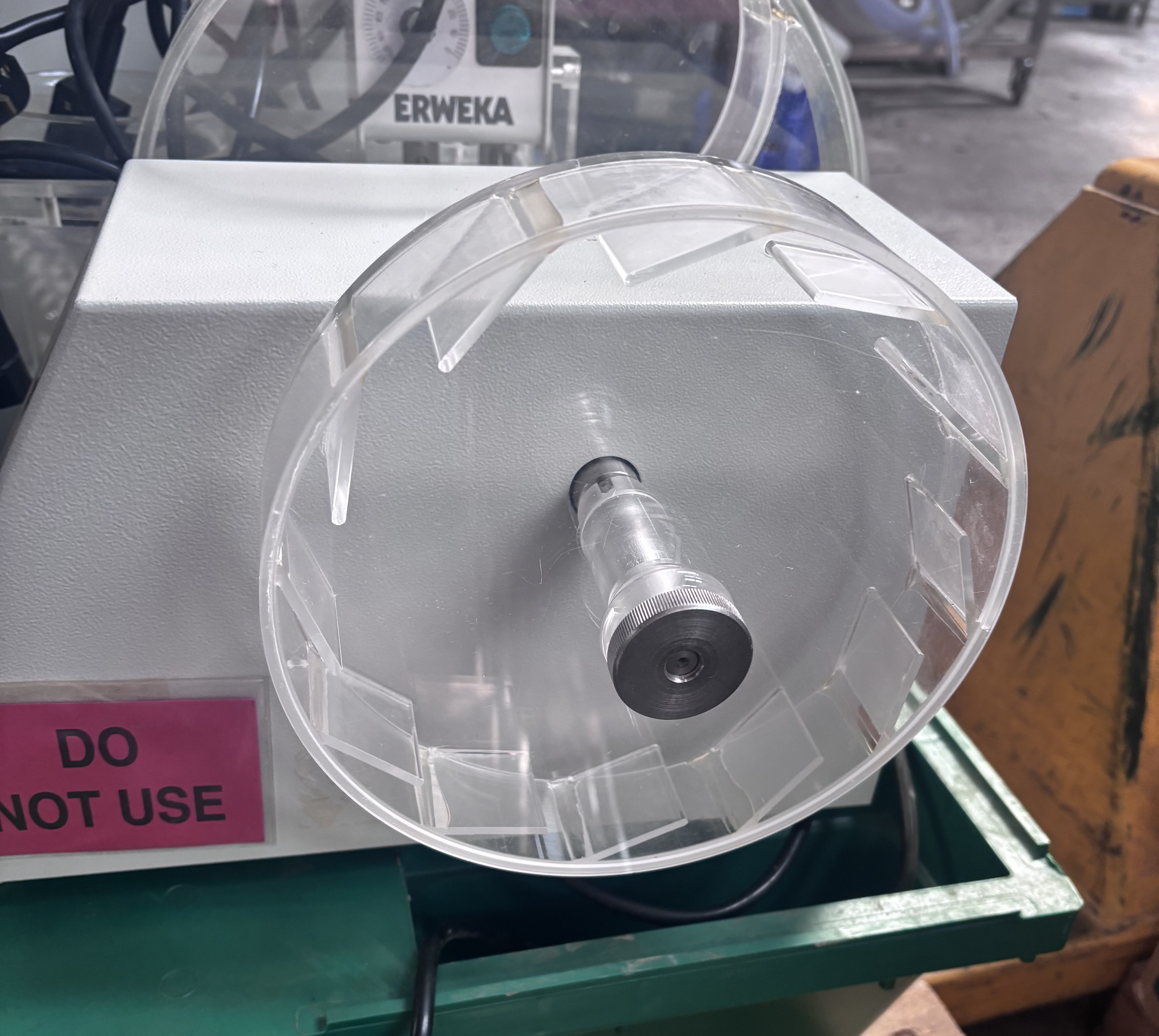 Used Erweka Tar 20 Copley Friability Abrasion Tester