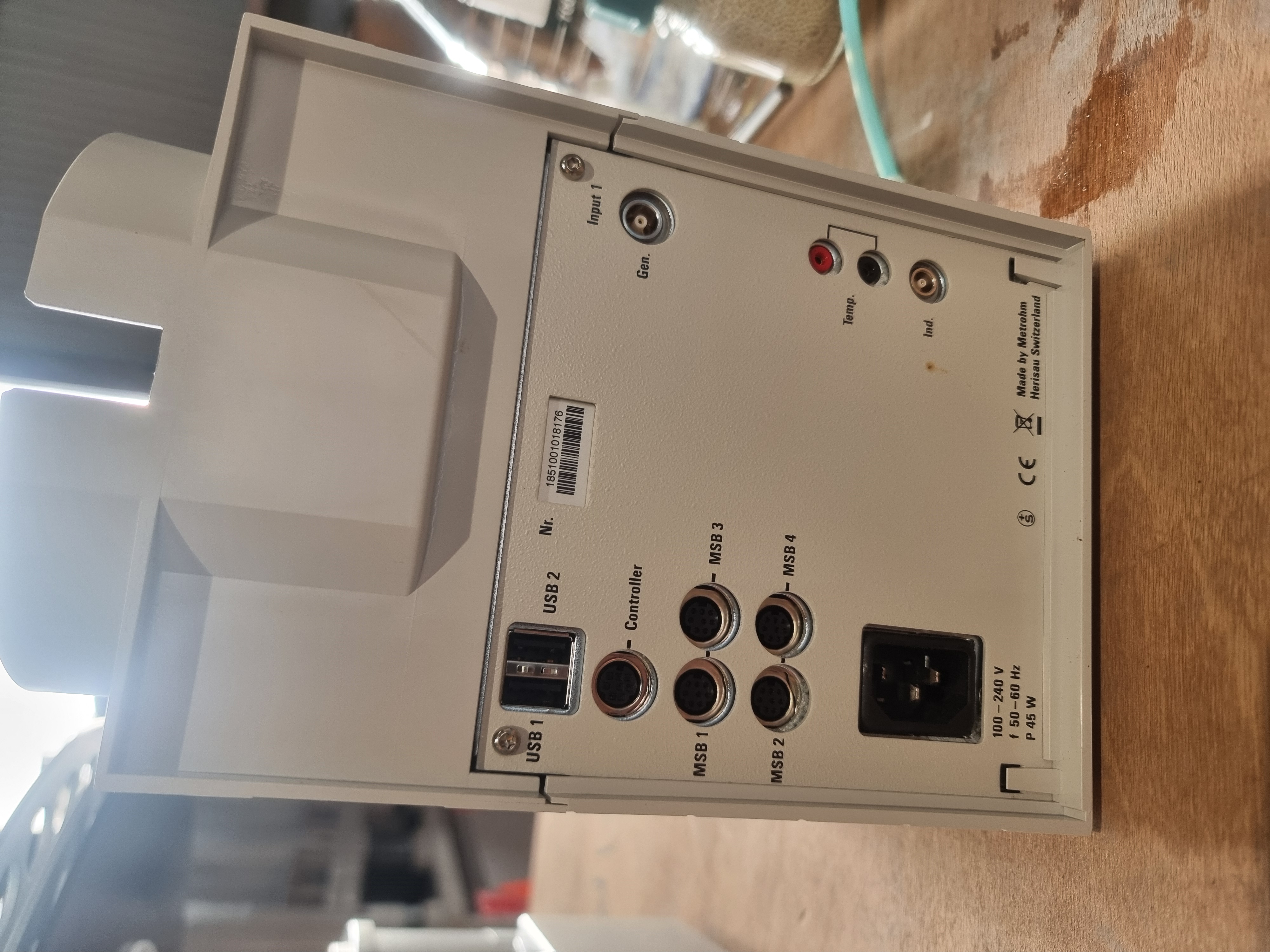 Used Metrohm 874 Oven Sampler c/w  851 Titrando & 803 Ti Stand