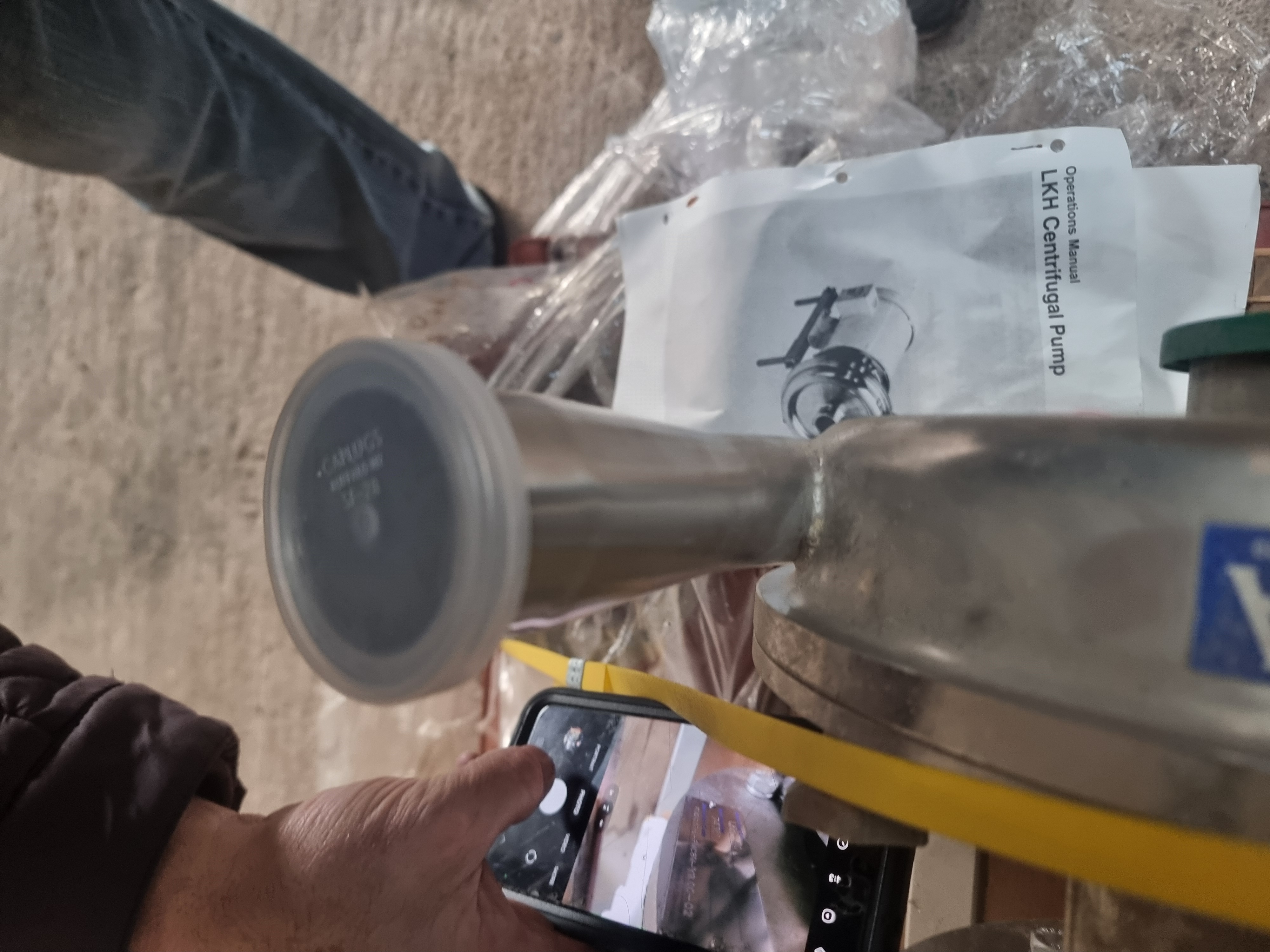 Used Alfa Laval LKH 40 Centrifugal Pump for Hygienic Applications | 20HP Sterling Motor