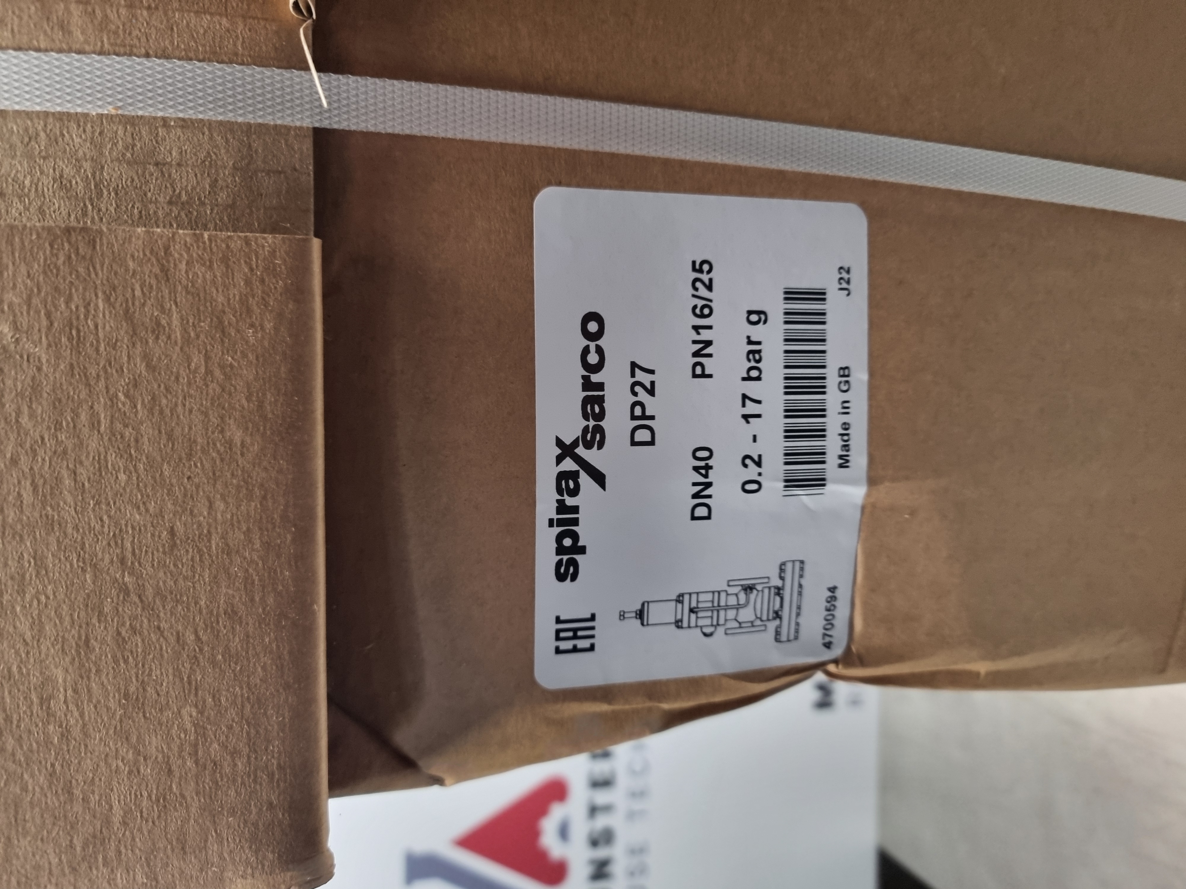 Spirax Sarco DP27 Pressure Reducing Valve | DN40 | PN16/25