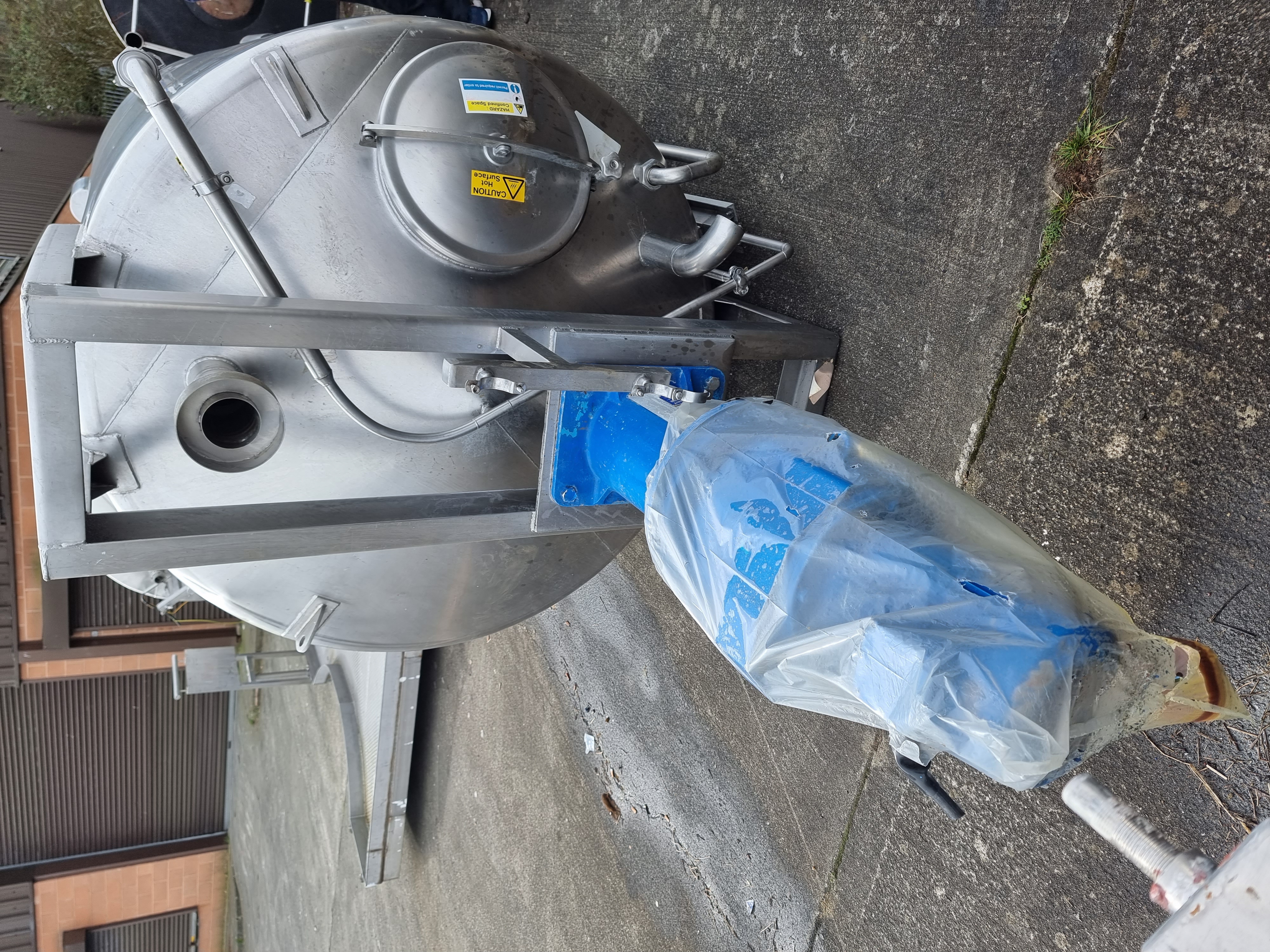 Used Selection Of Stainless Steel Tanks 20,000 ltr to 2,500 ltr