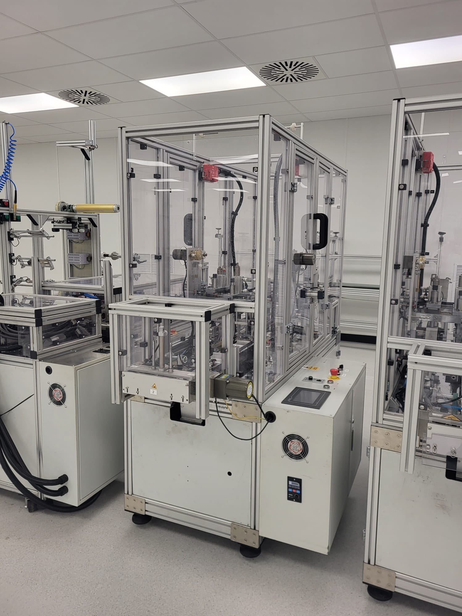 Used Complete Face Mask Manufacturing Line