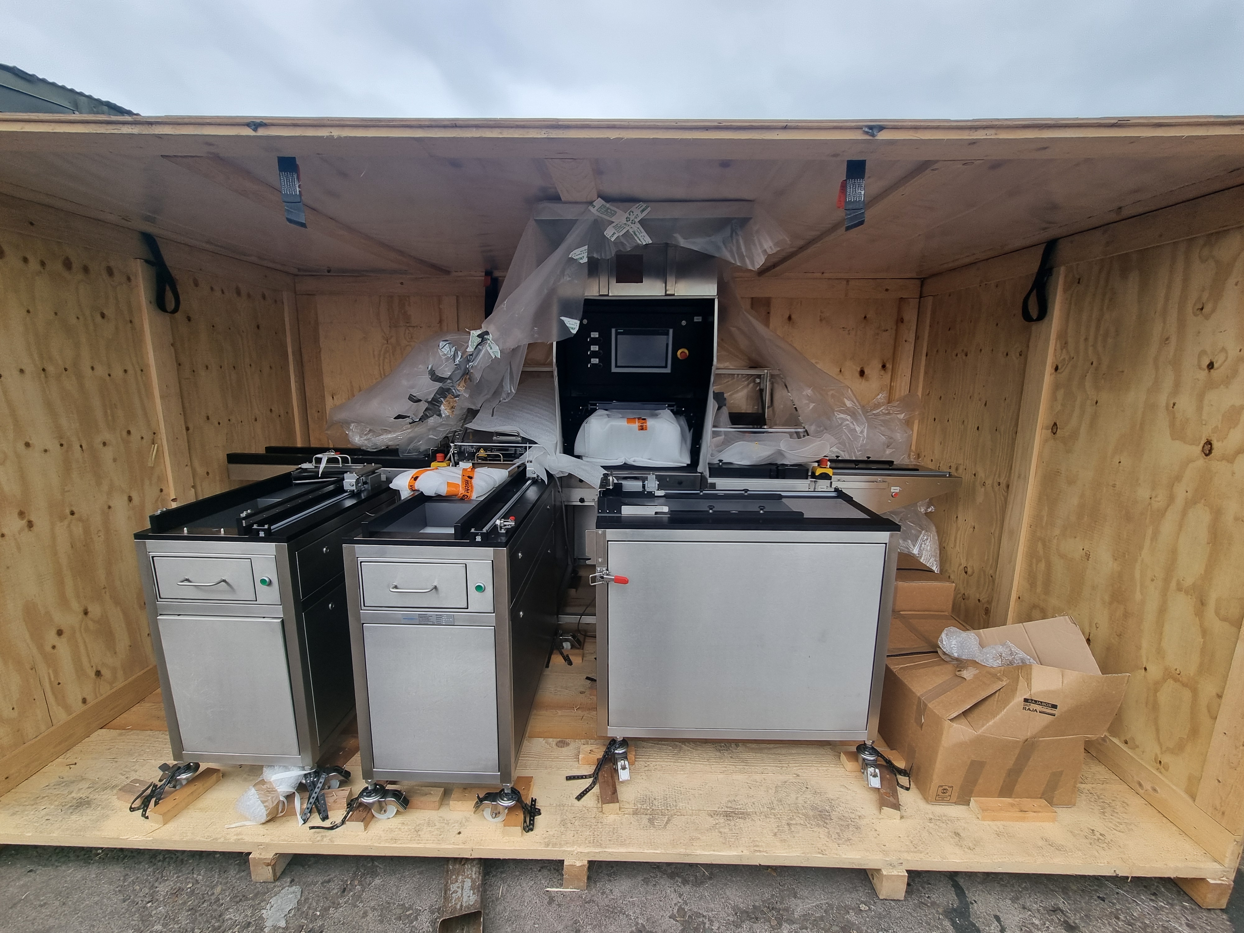 Used Maschinplex Visomat IV Vial Inspection System