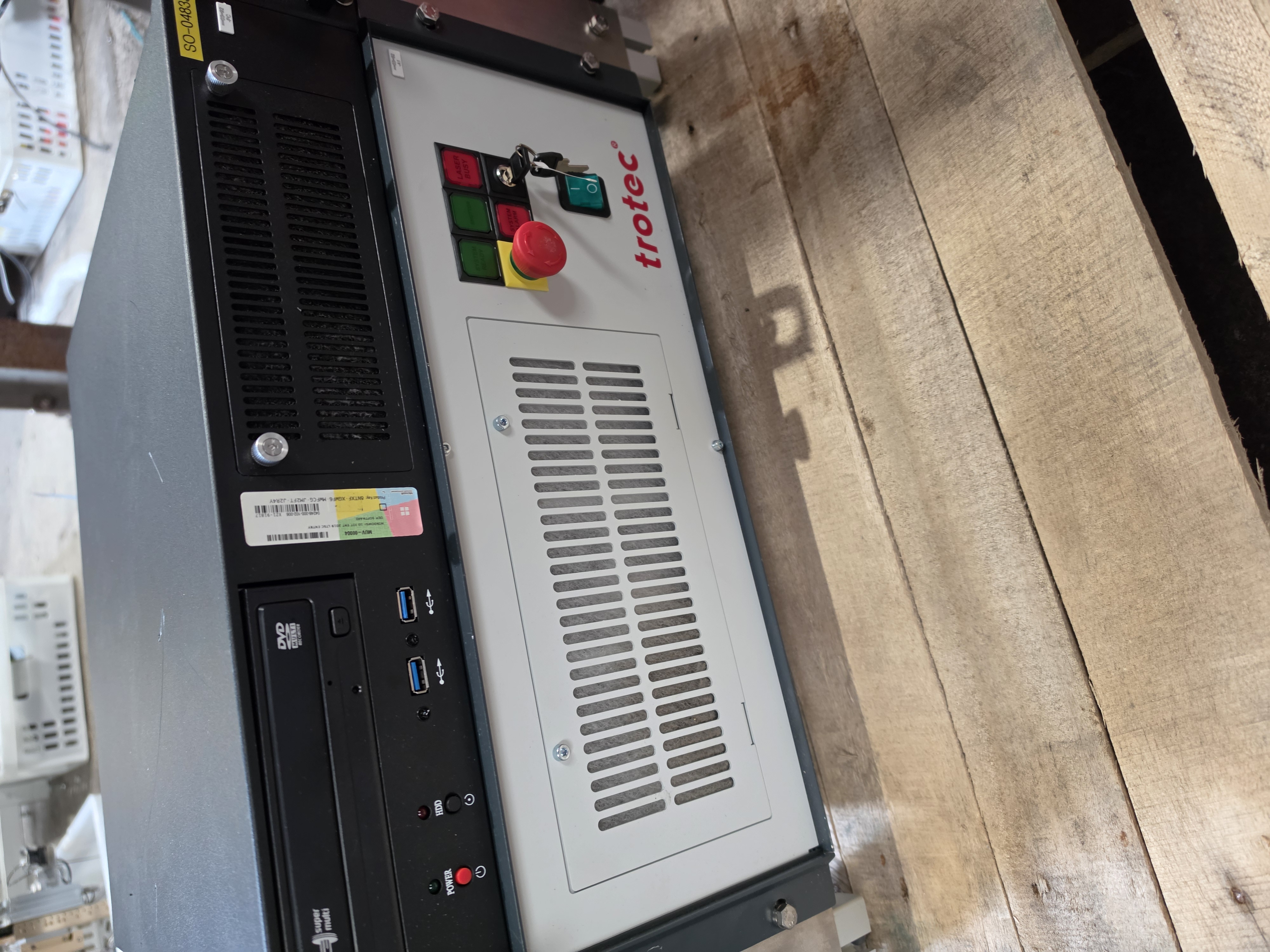 Used Trotec SpeedMarker 156Wx Industrial Laser Marking System