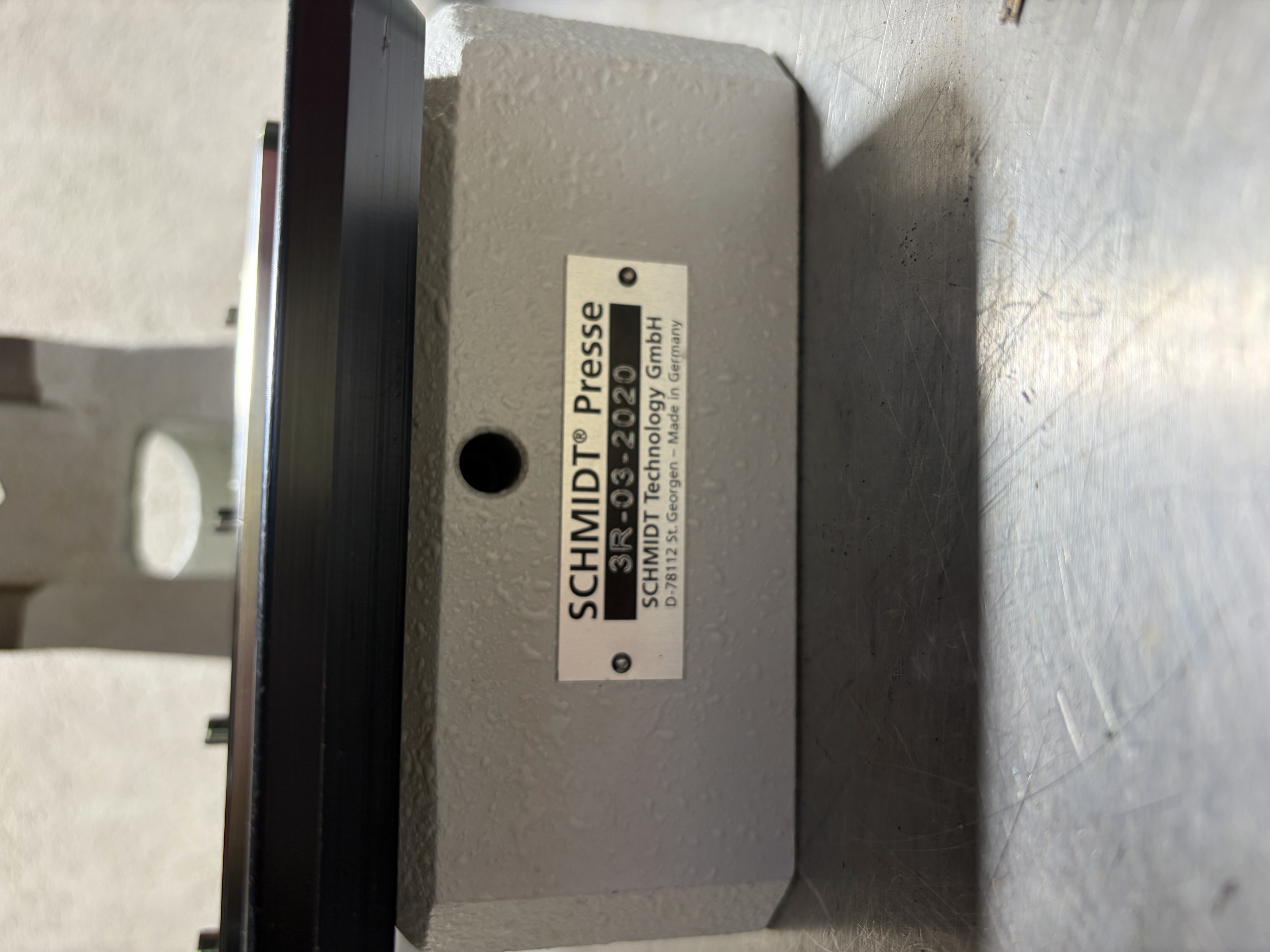 Used Schmidt Manual Press 3R-03-2020