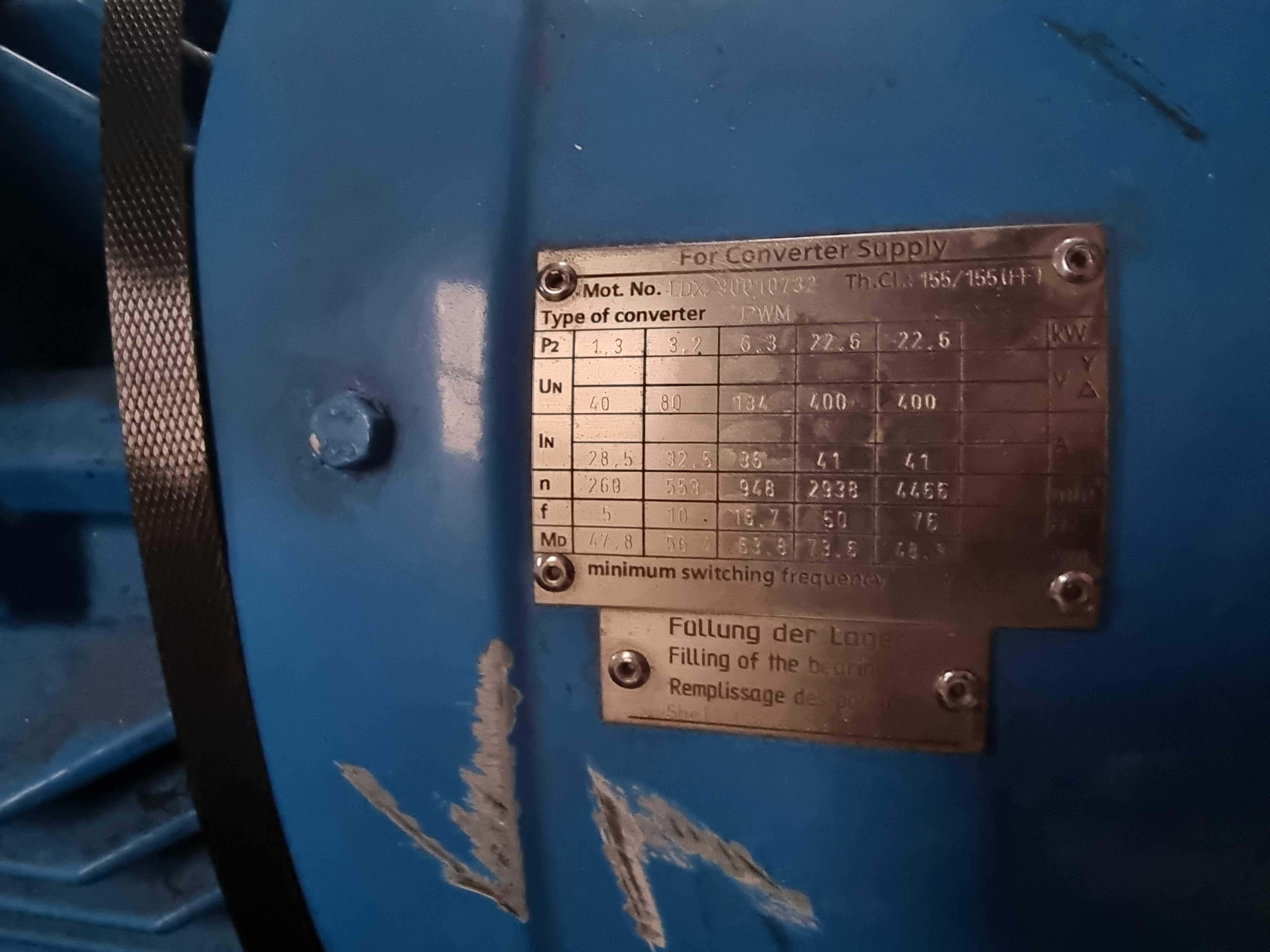 Spare Motor for Silverson BE600 Bottom Entry Mixer