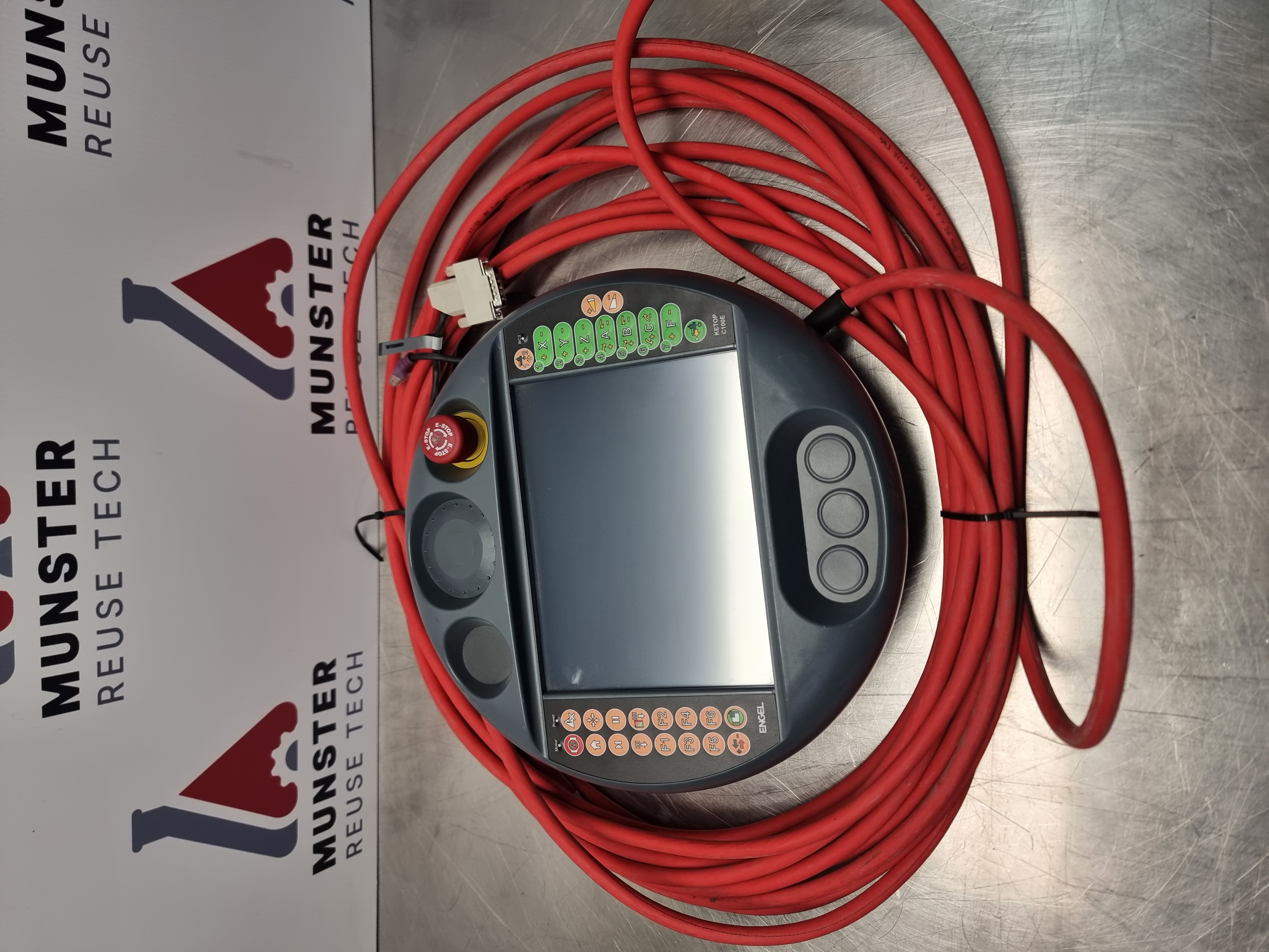 Used Keba KeTop C100 E2 15M /83343 / 04 | Teach Pendant for Engel Viper 20 Robot