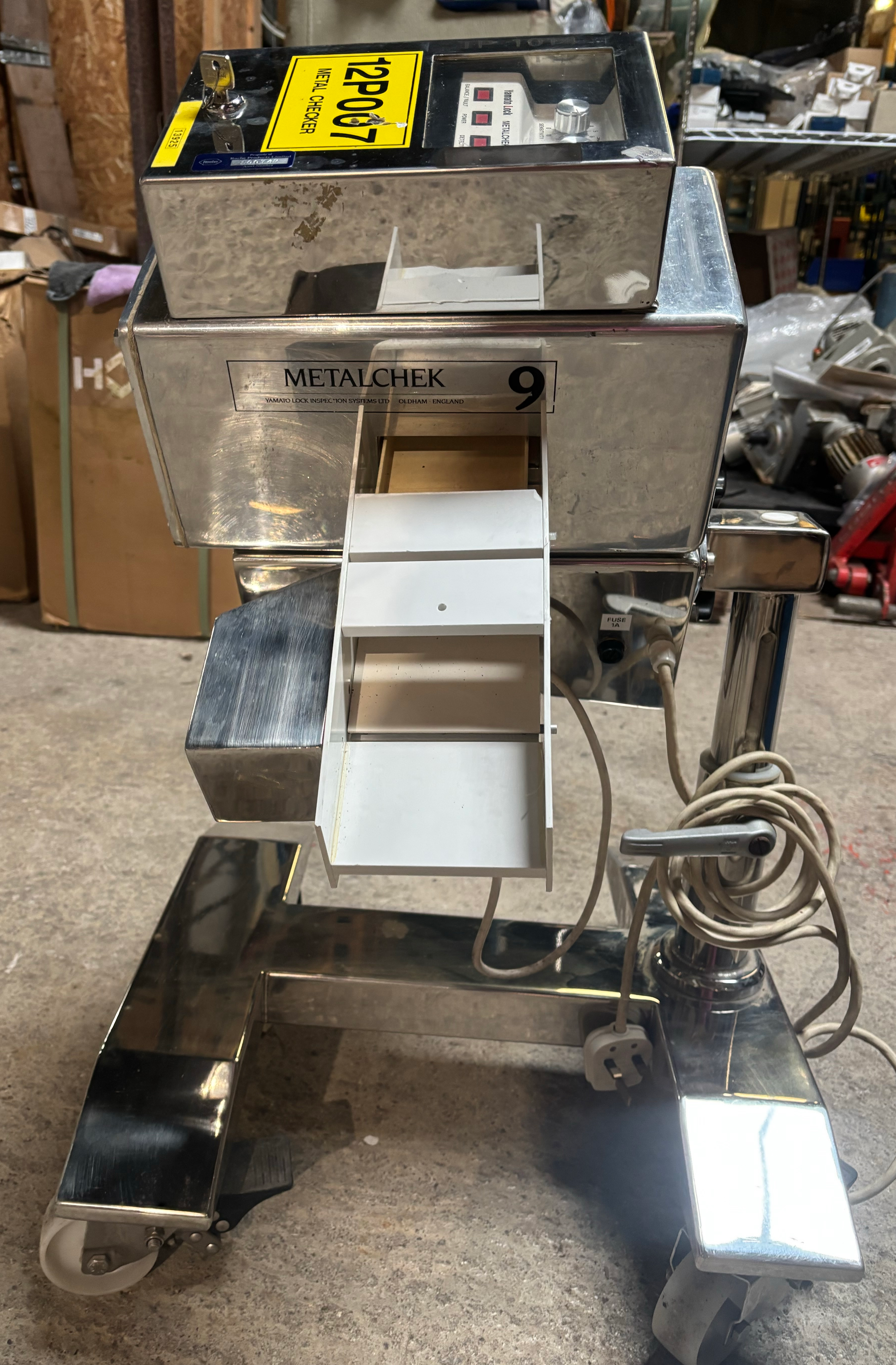 Used Yamato Lock Metal Detector 