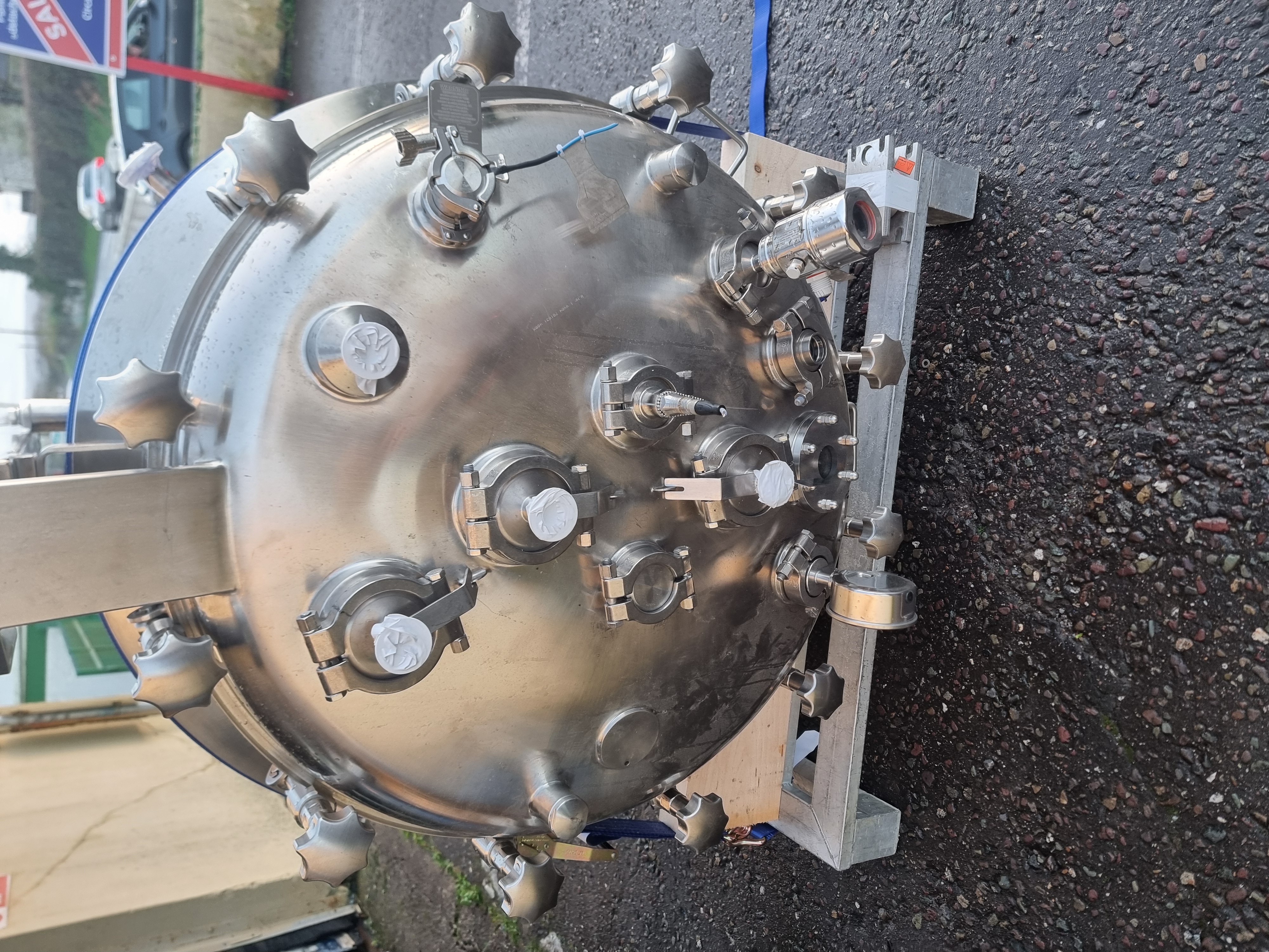 Used Brinox SVMHI-550 Sterile Hold Vessel | 550L Jacketed 316L Stainless Steel