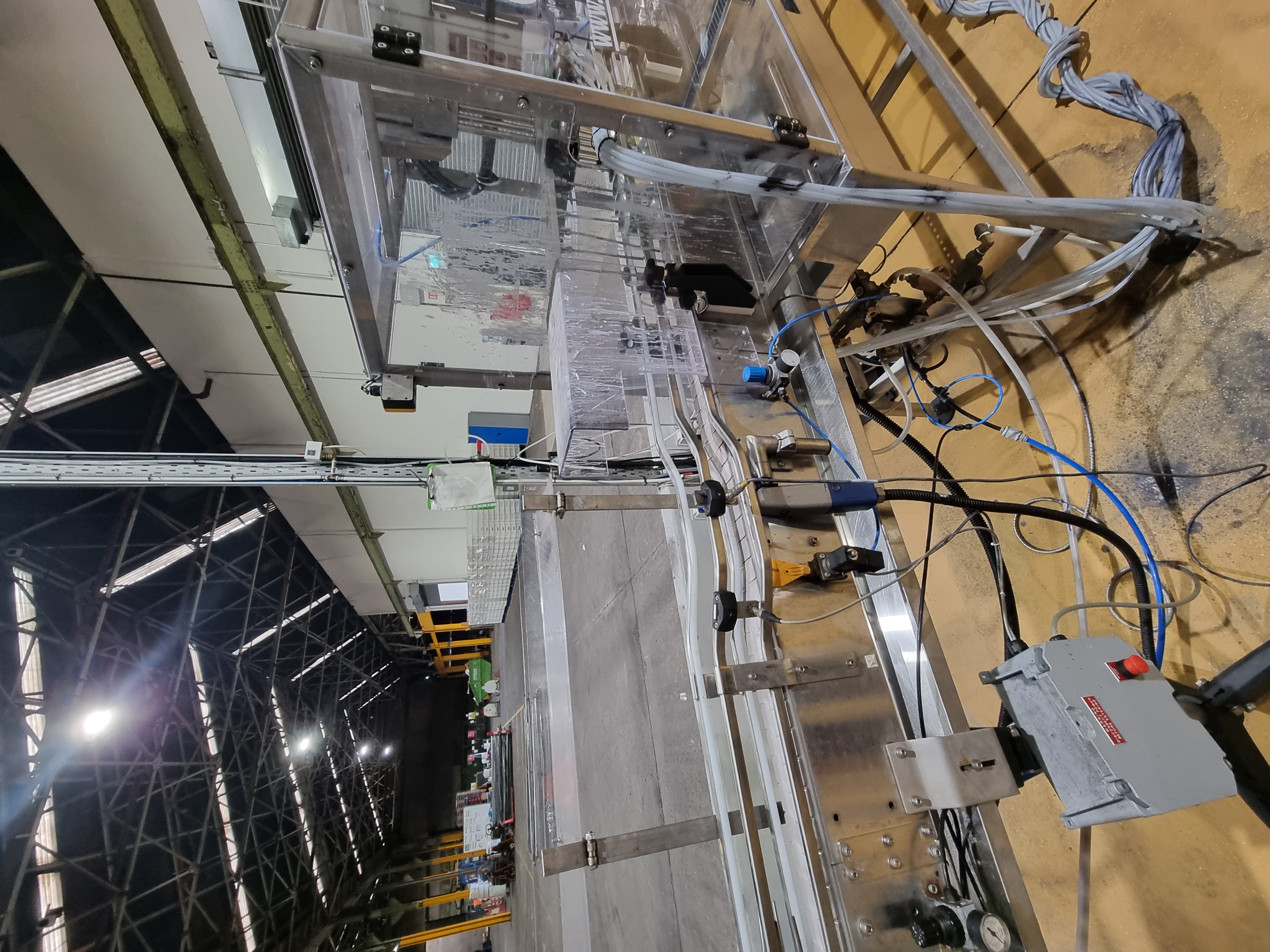 Used Cask Brewing System 6 Head Can Filler, C02 and Seamer