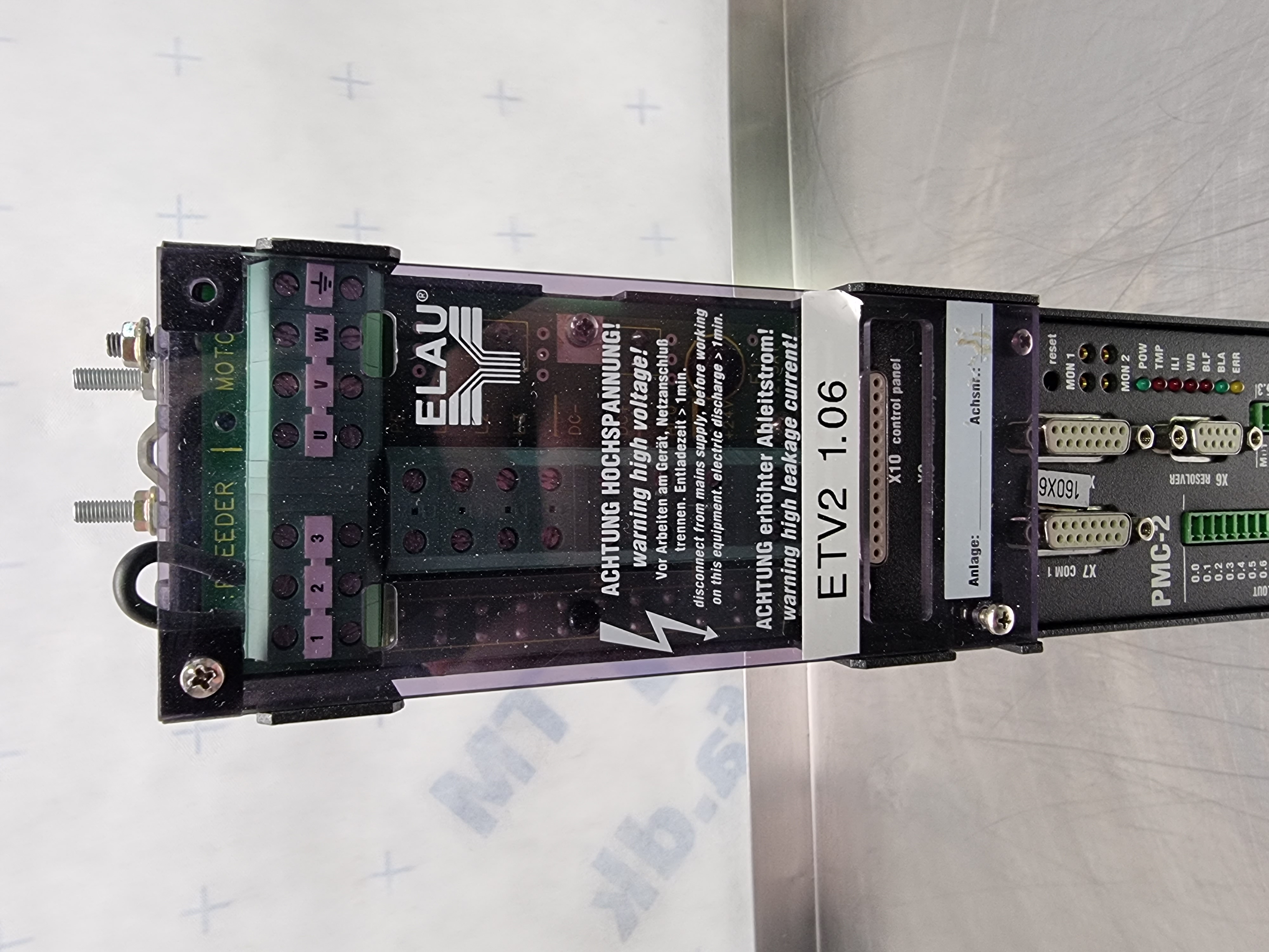 Used Elau PMC-2 Positioning Controller 13130224-002