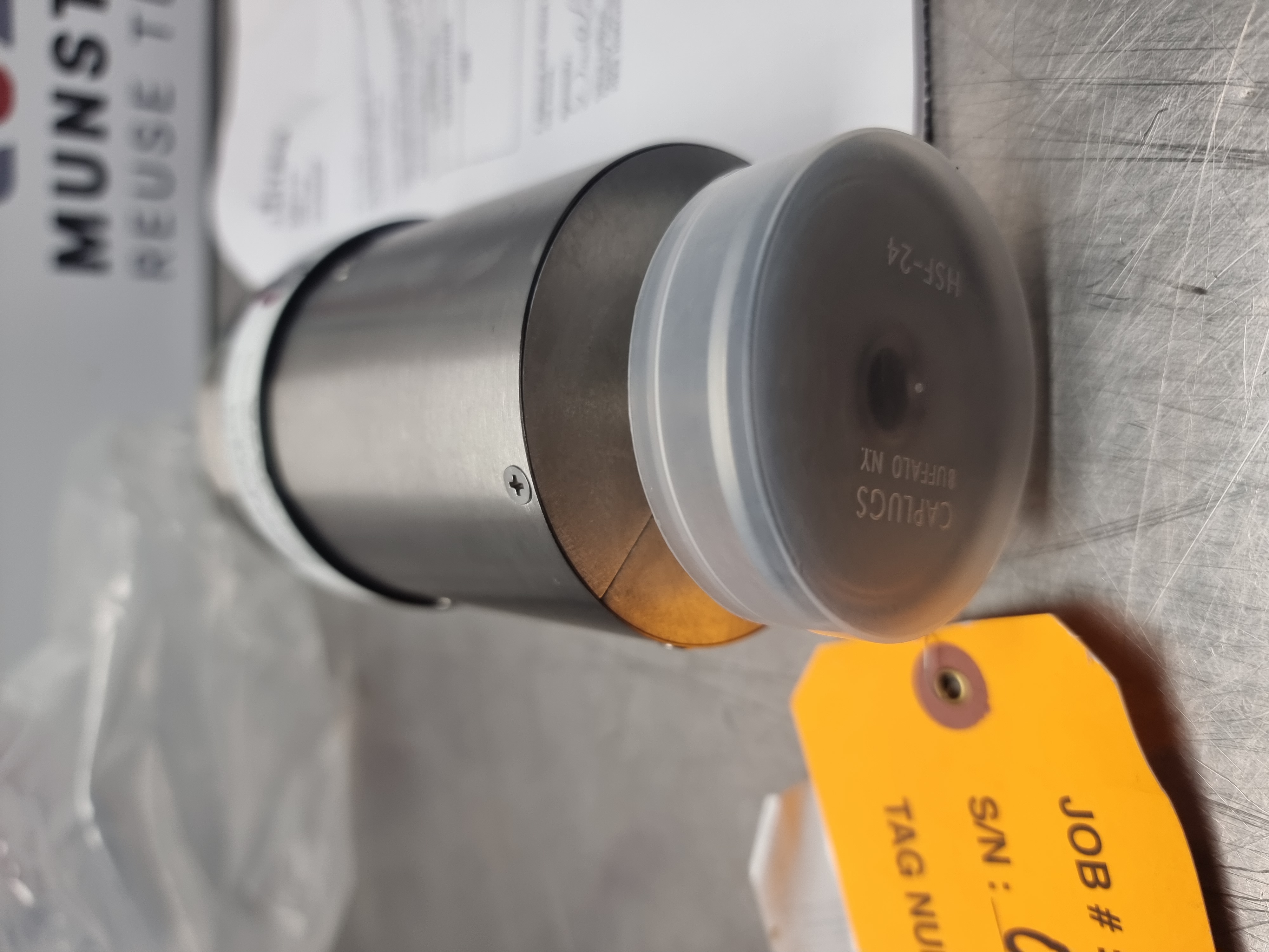 Used MKS Baratron Capacitance Manometer 631C01TNFH | Vacuum Pressure Transducer