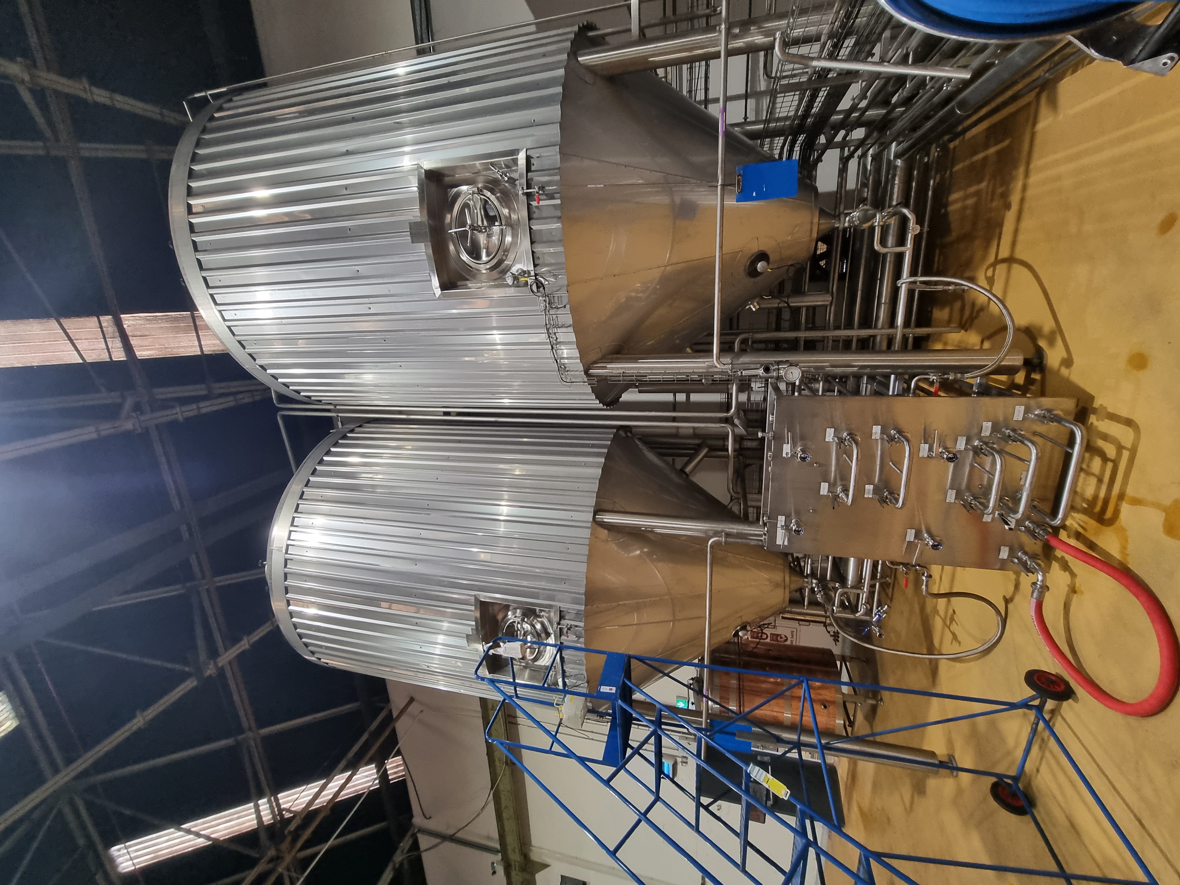 Used Ziemann Holvrieka 25,400 Ltr Fermentation Tanks