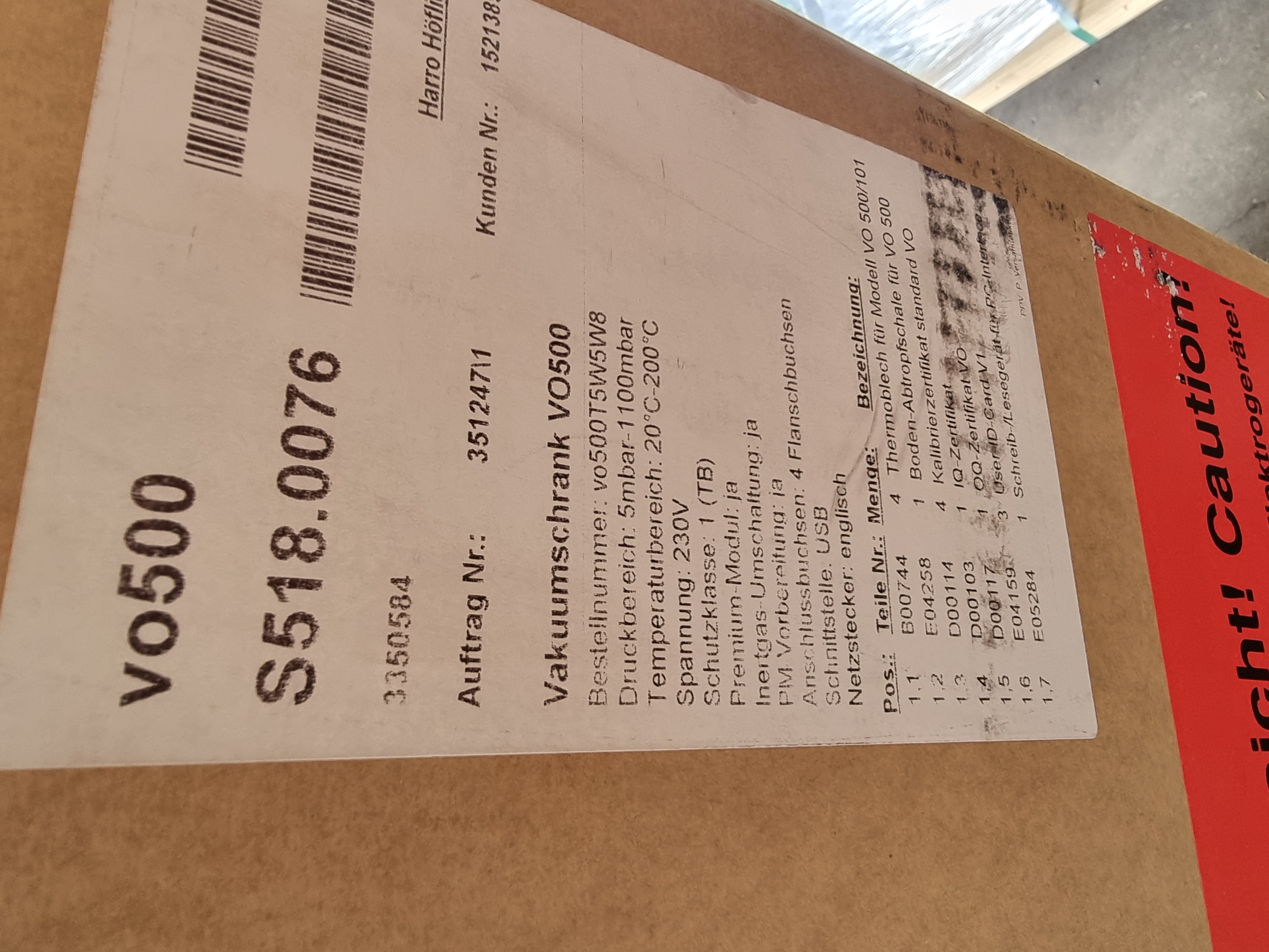 Used Memmert VO500 & PMP500 Vacuum Oven | Brand New & Unused