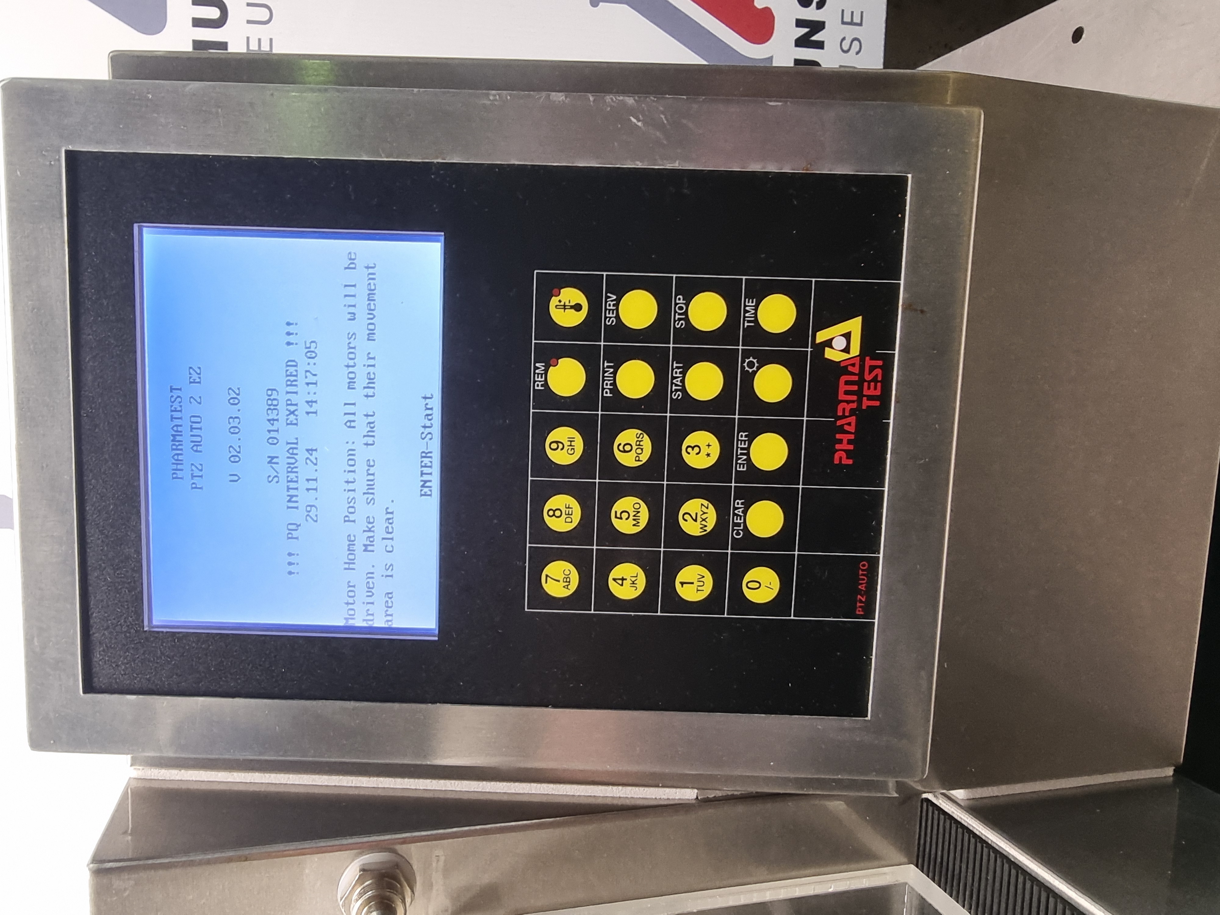 Used Pharma Test GmbH PTZ Auto Disintegration Tester | PTZ A.2EX