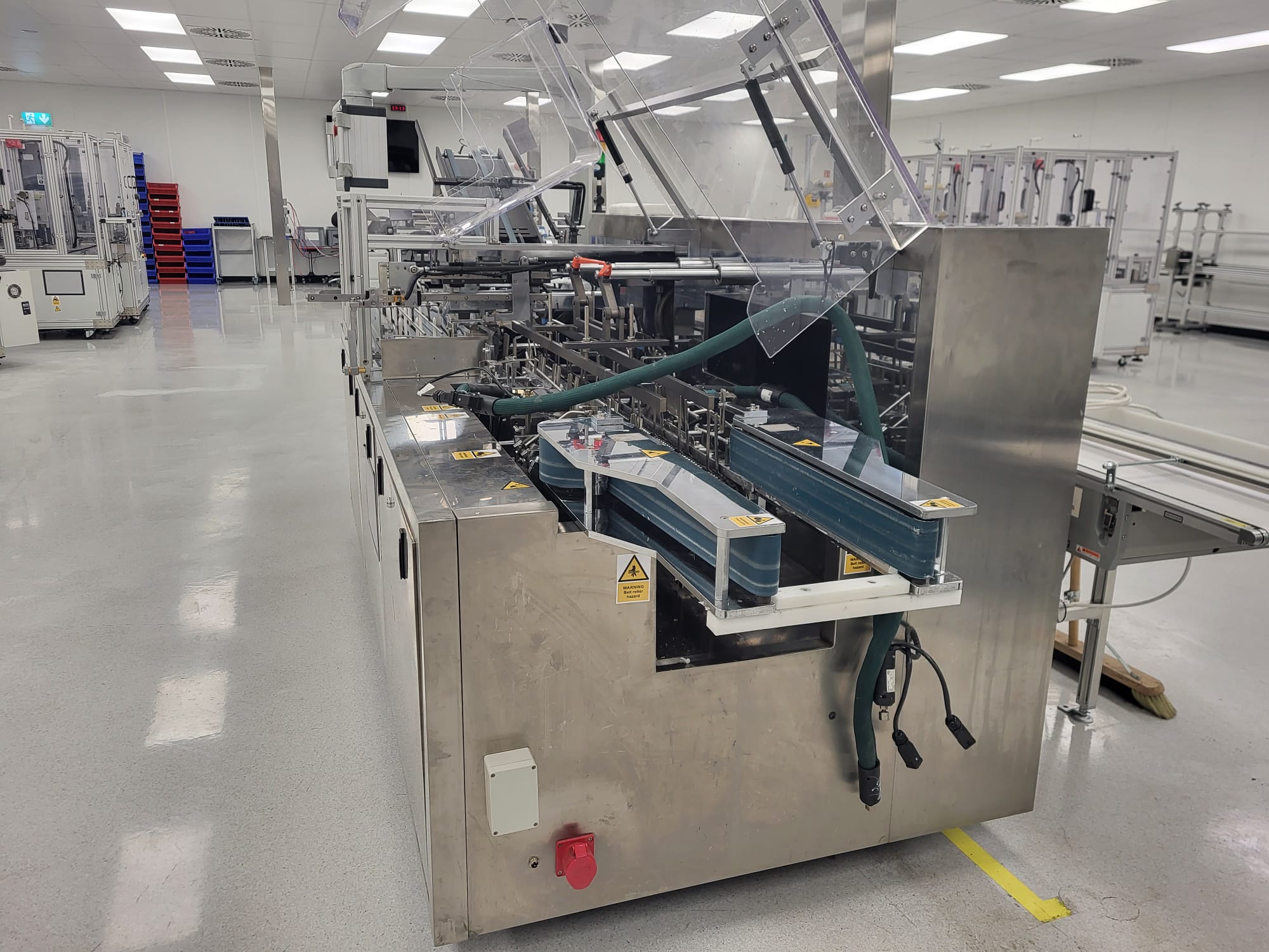 Used Complete Face Mask Manufacturing Line