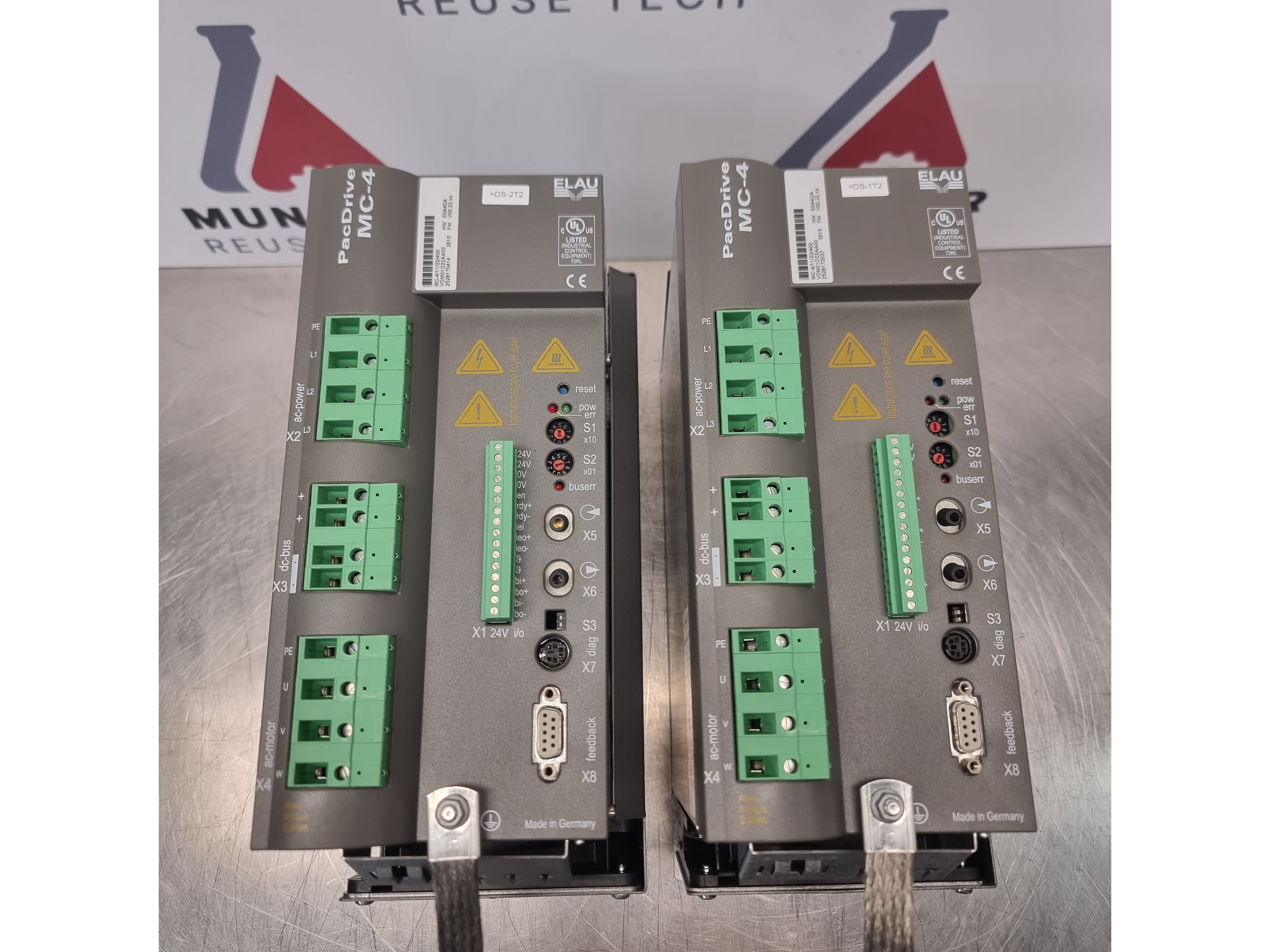 Used Schneider Elau MC-4/11/22/400 Servo Drive 22A | VDM01D22AA00 | !!USED NEVER RUN!!