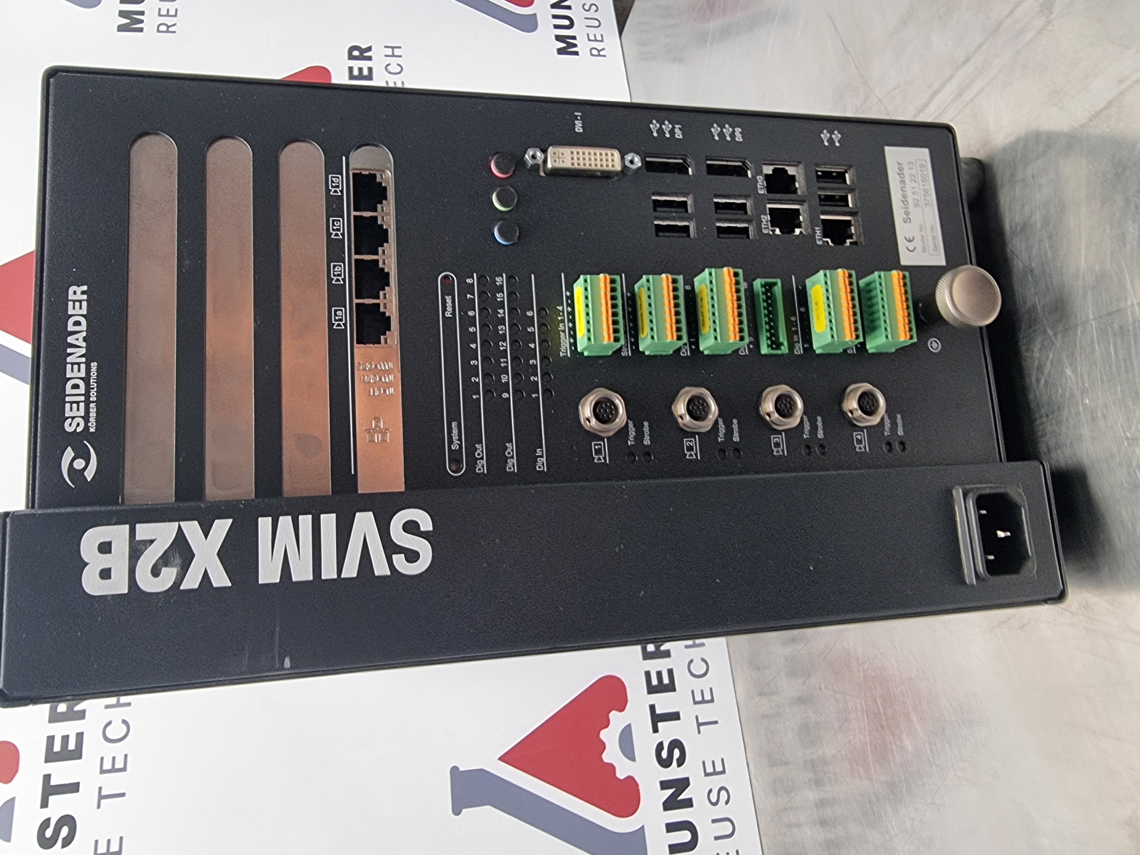 Used Seidenader SVIM X2B Personal Computer for Seidenader Inspection Machine