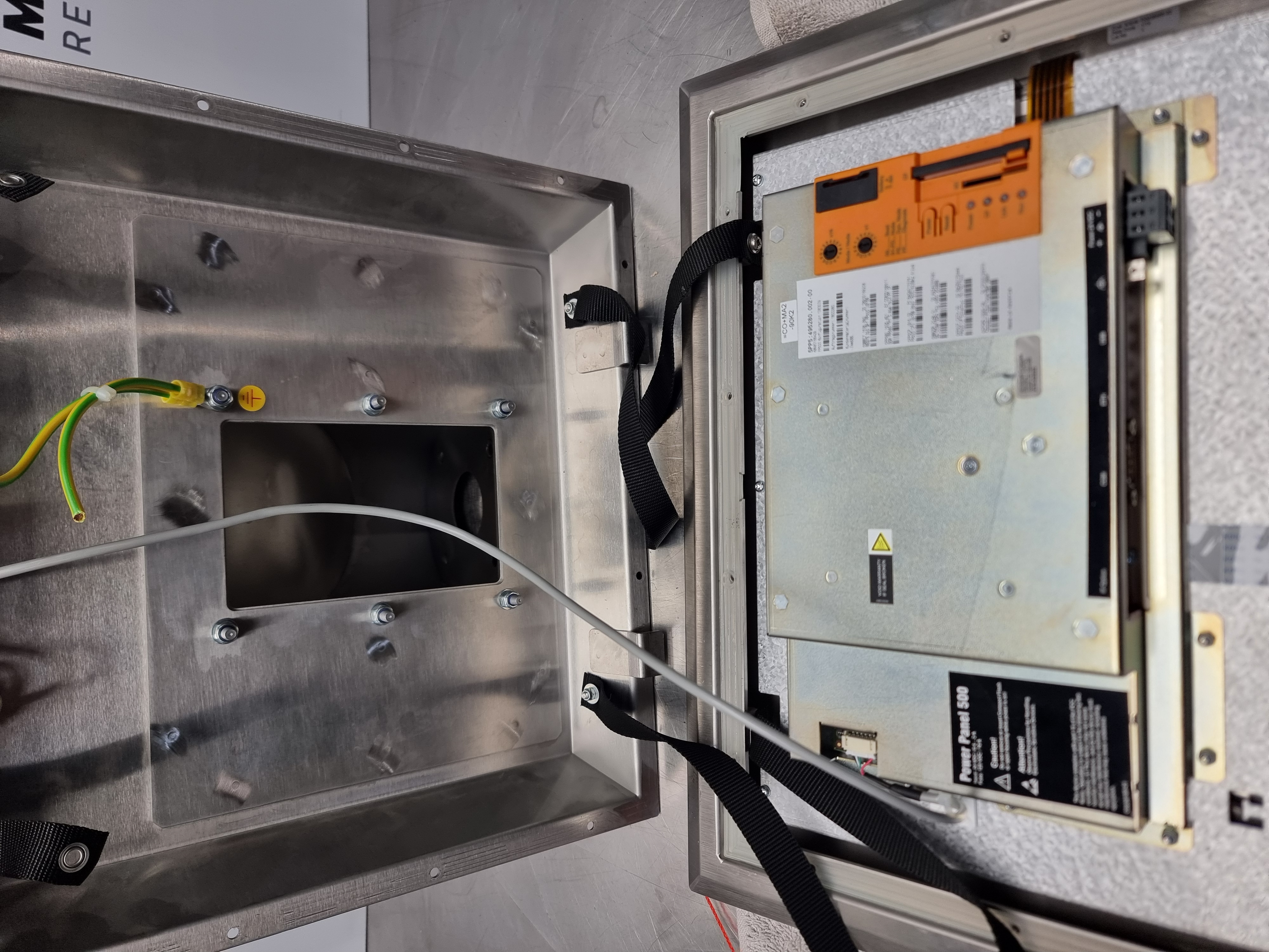 Used B&R OEM 15" Power Panel 500 HMI | P/N: 5PP5:495280.002-00 For Sortimat Pen Line