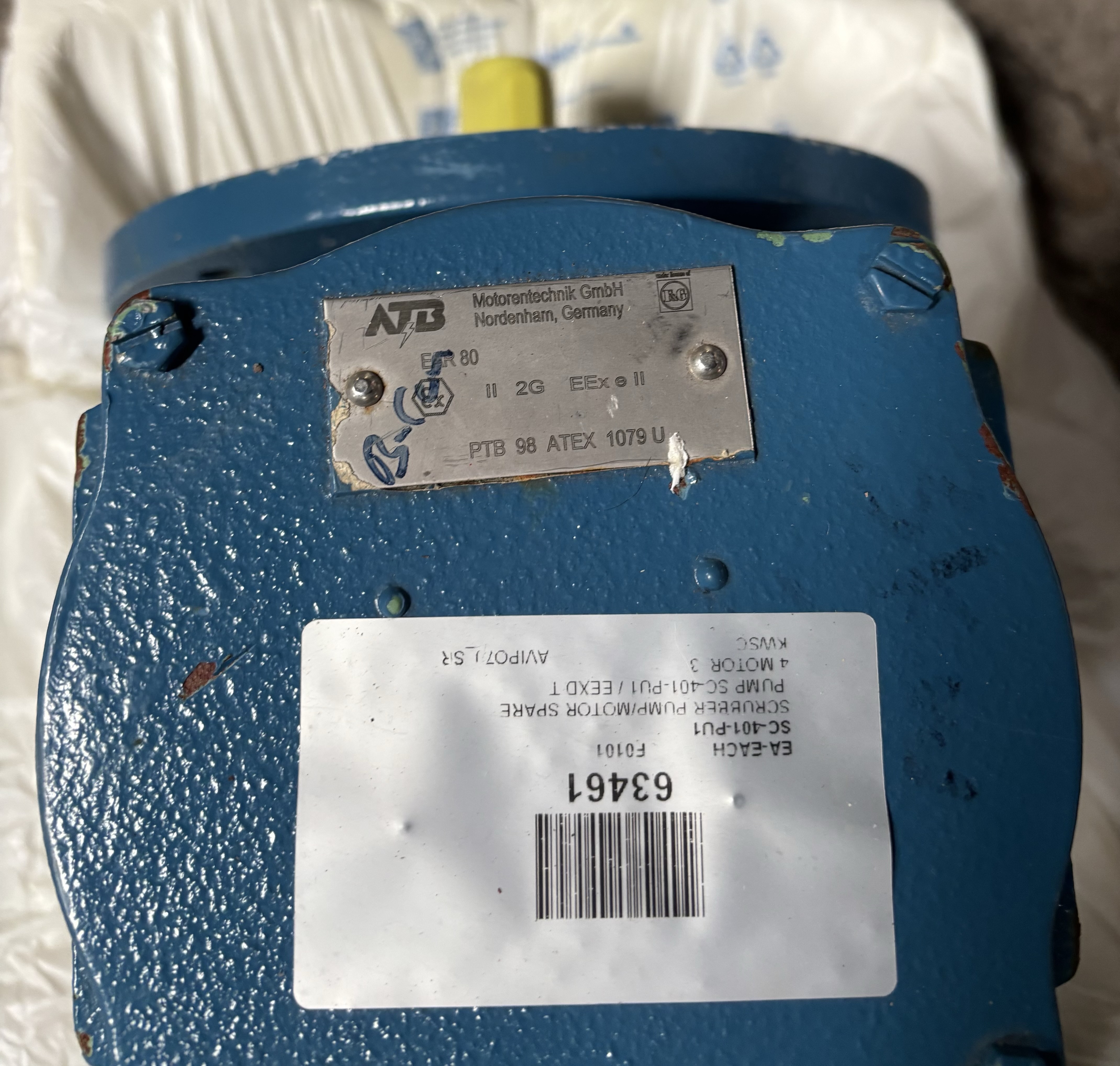 ATB CD 100L -2 Atexroted Motor