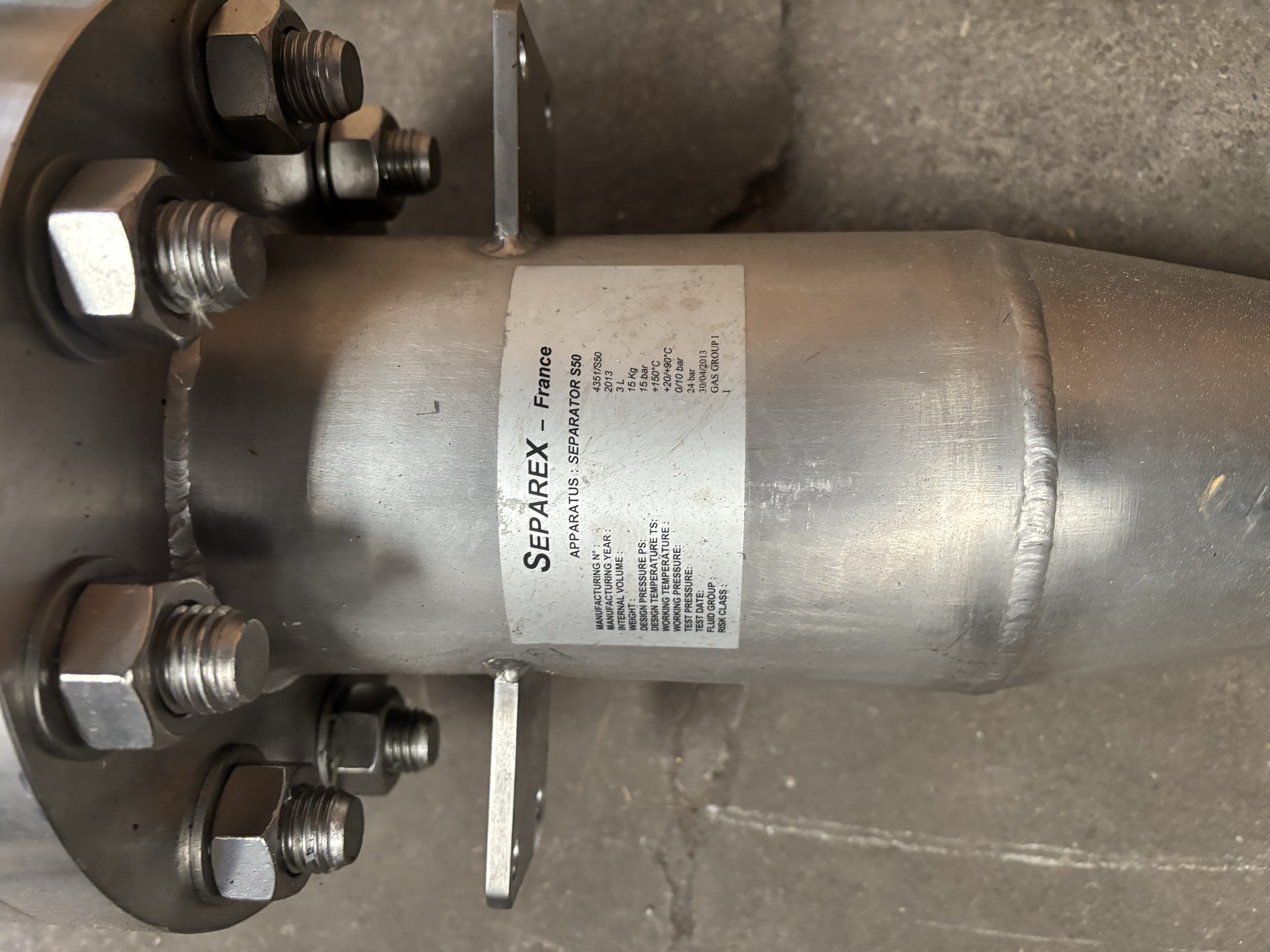 SEPAREX S50 Separator 