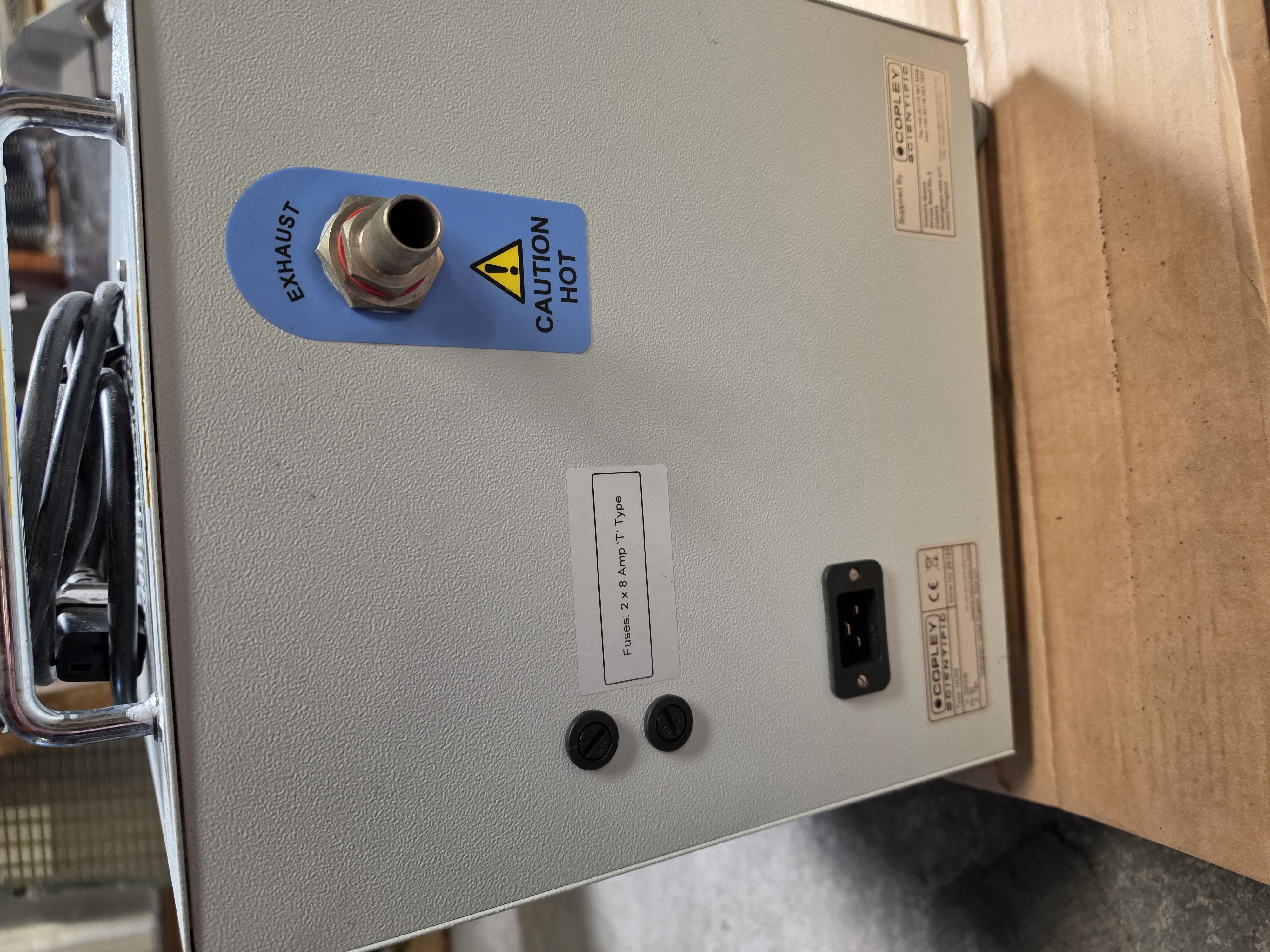 Used Copley HCP5 High Capacity Inhaler Testing Vacuum Pump