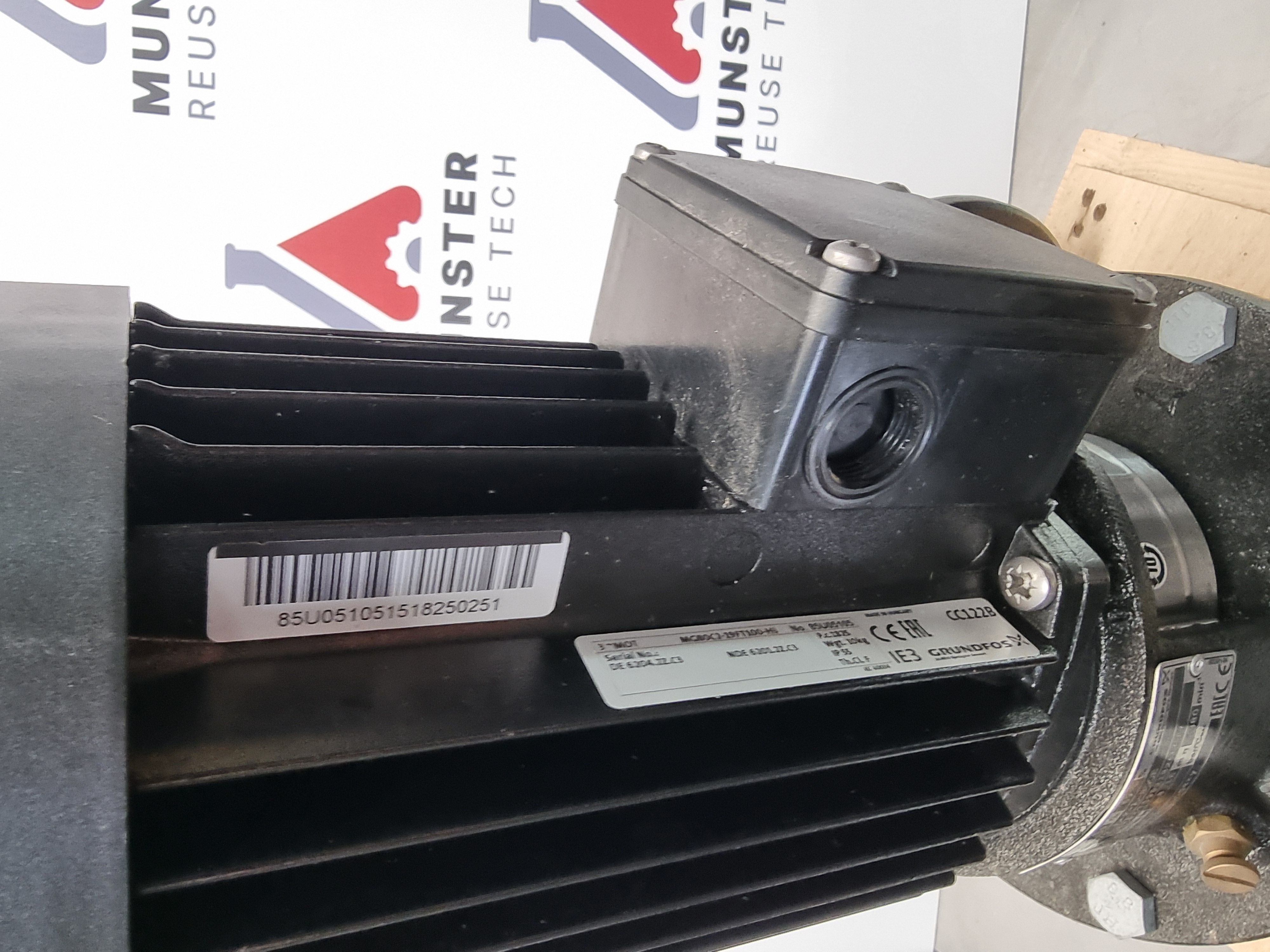 Grundfos TP 65-120/2 A-F-A-BQQE Single-Stage Centrifugal Pump