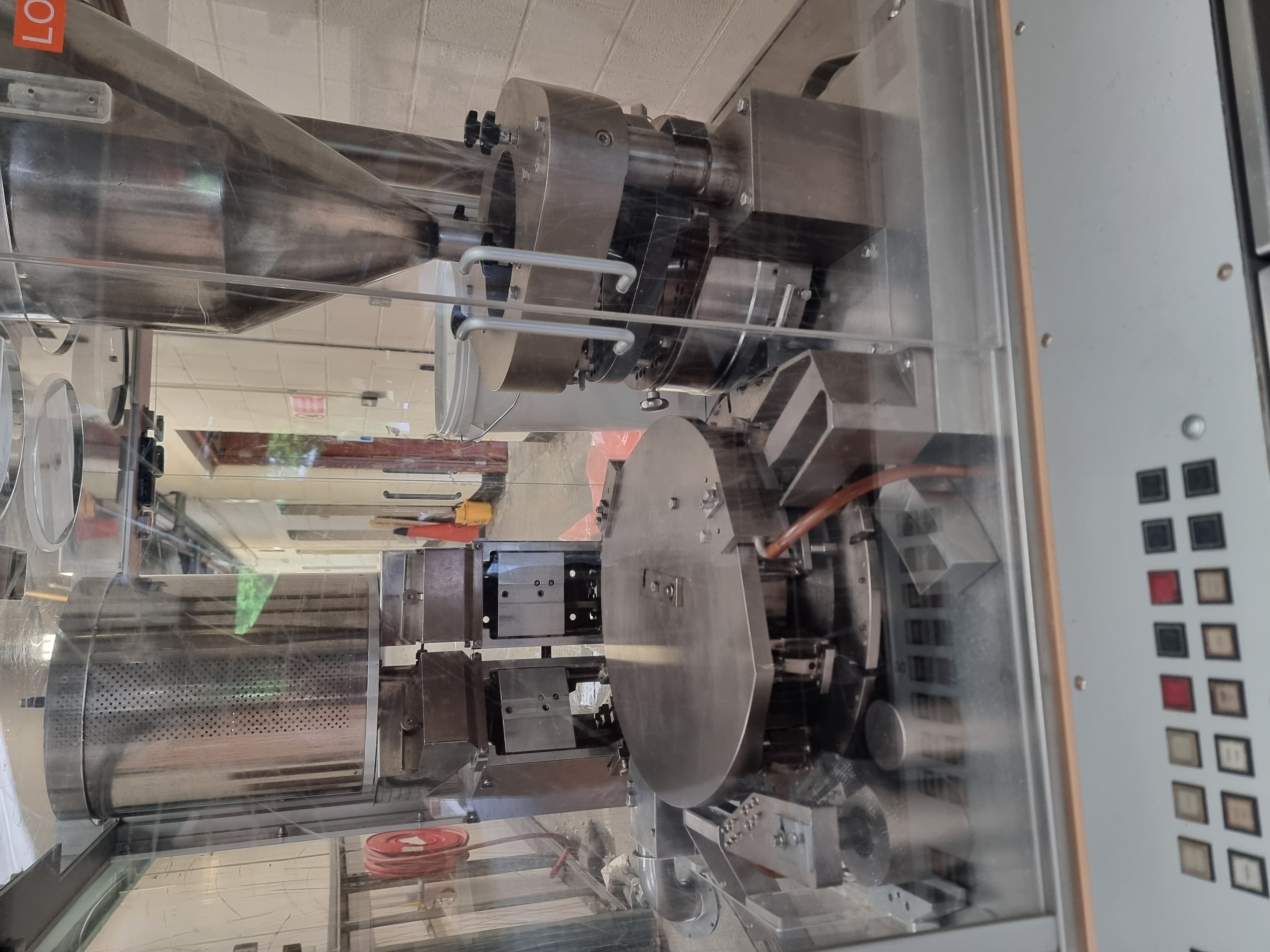 Used Bosch GKF-1500 S Capsule Filler Complete with Change Parts