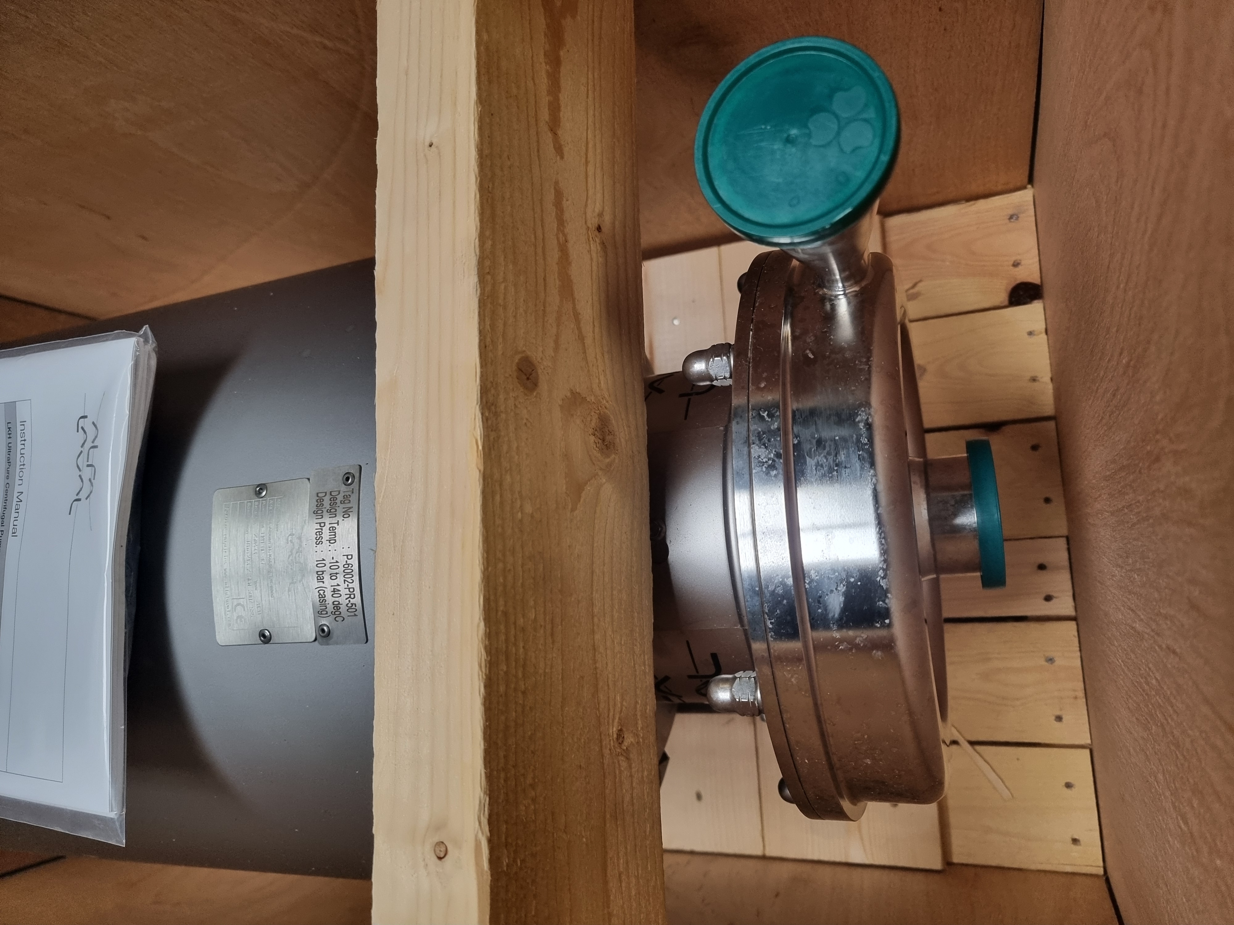 Alfa Laval LKH UltraPure Centrifugal Pump | 7.5kW | Year: 2020