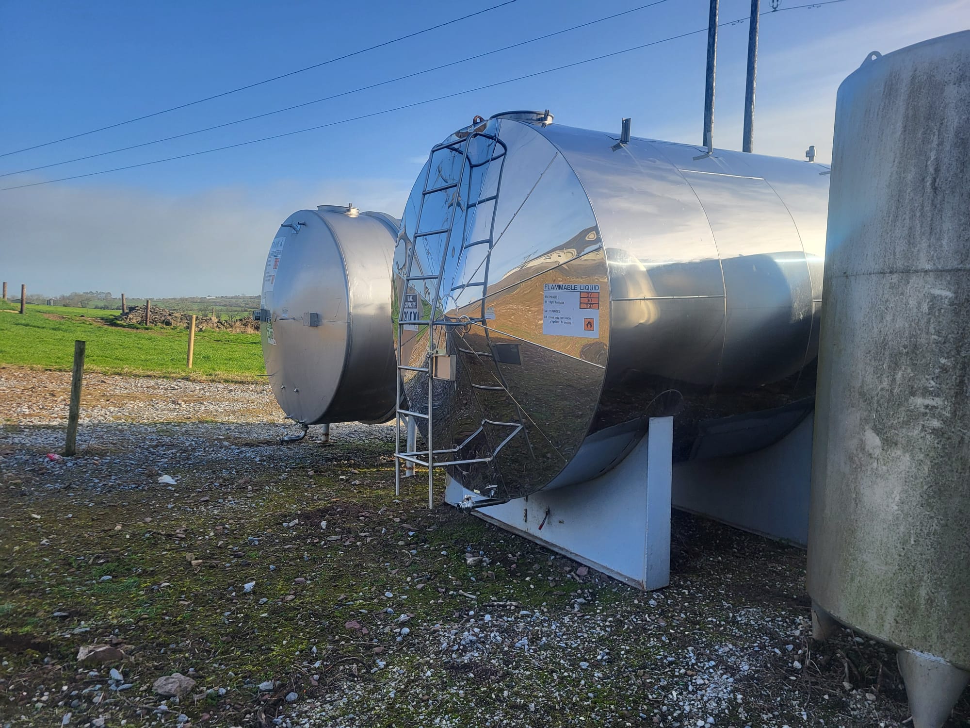 Used Stainless Steel Tank 20000L
