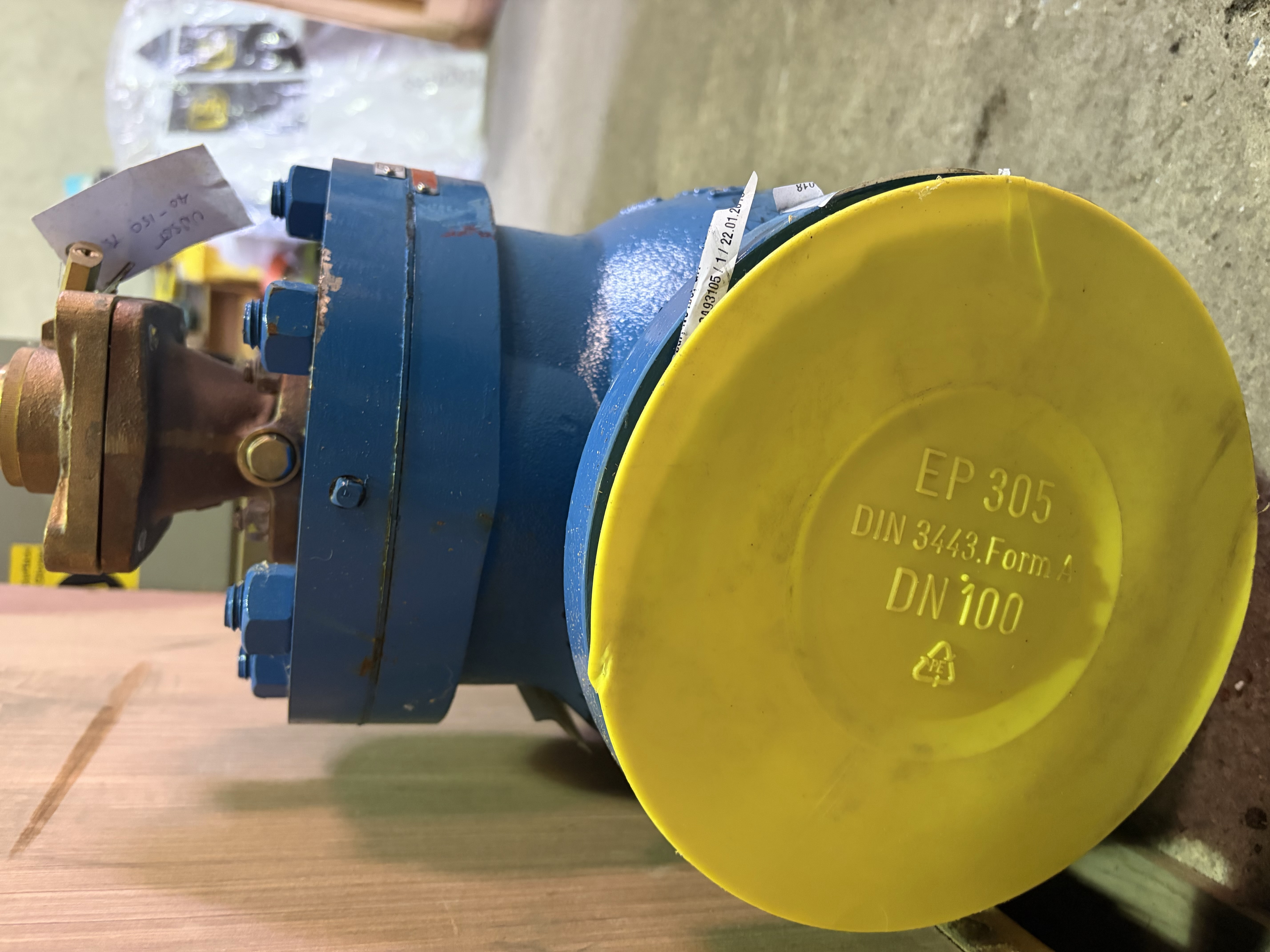 Bailey G4 4" Pressure Reducing Valve S/N-5GB1-1706-082164