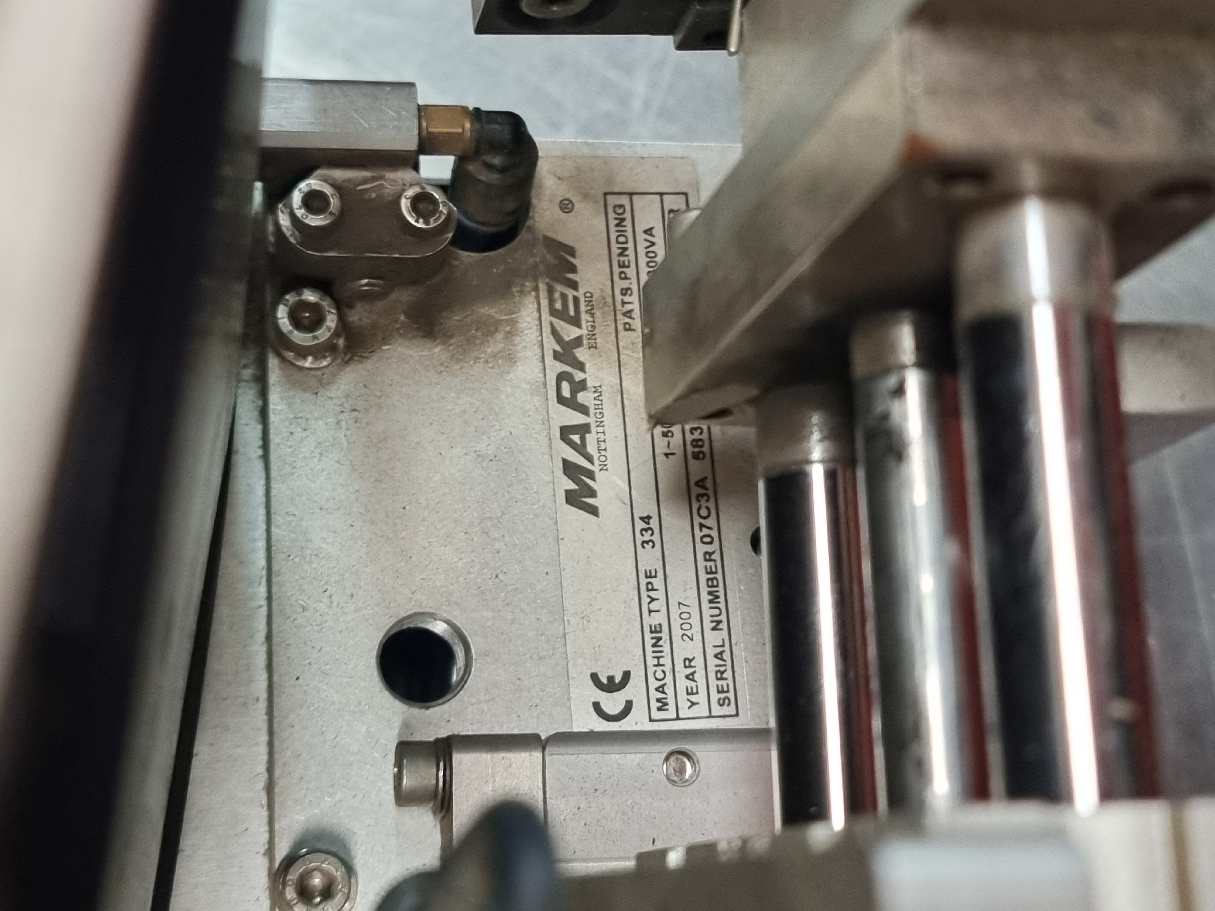 Used Markem Imaje CimJet 300 Label Printer