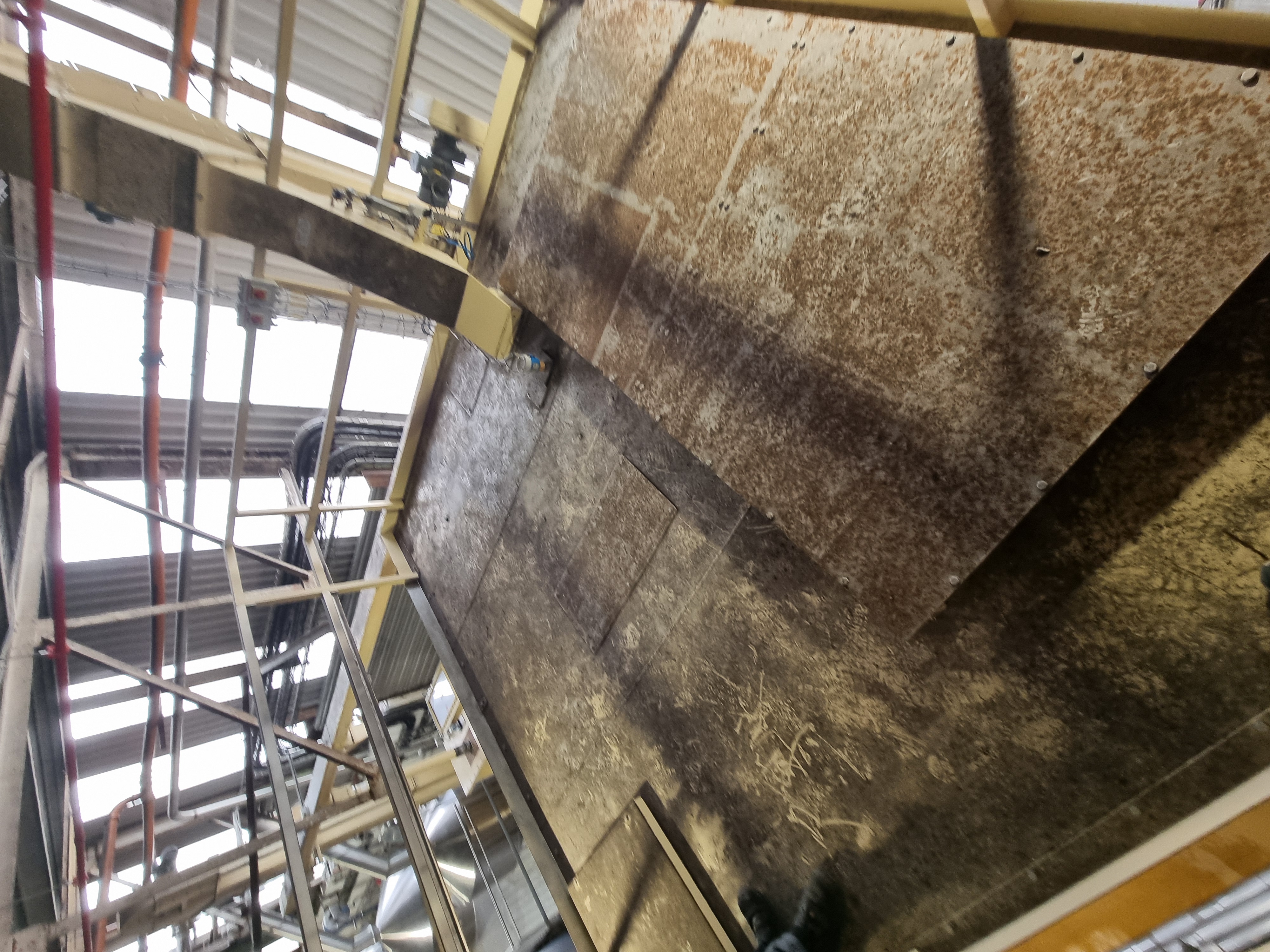 Used Guttridge Grain Intake System & Silo for Brewery