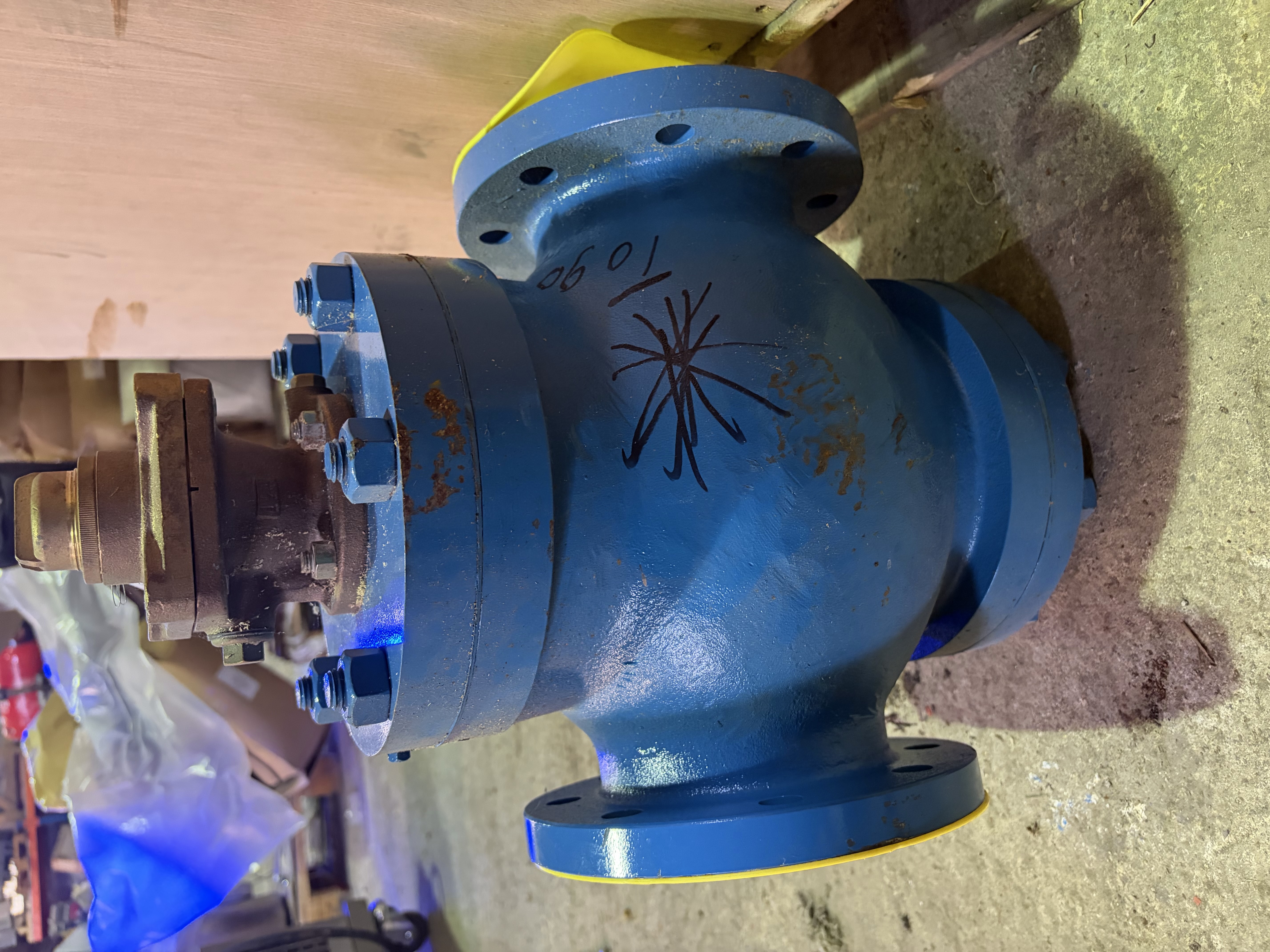 Bailey G4 4" Pressure Reducing Valve S/N-5GB1-1706-082164