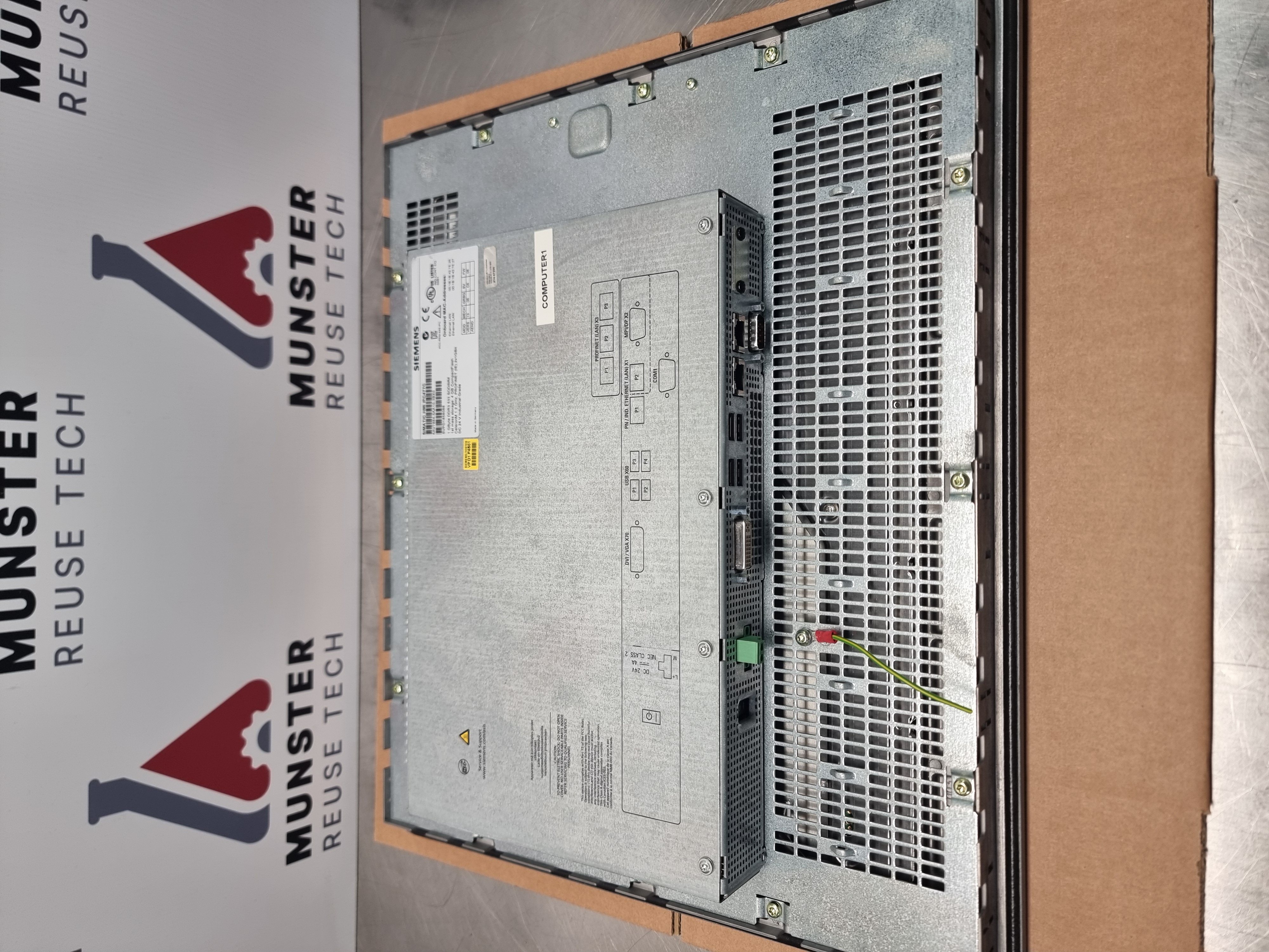 Used Siemens Simatic HMI IPC477C 19" Touch Display PC | 6AV7884-5AA10-3BX0