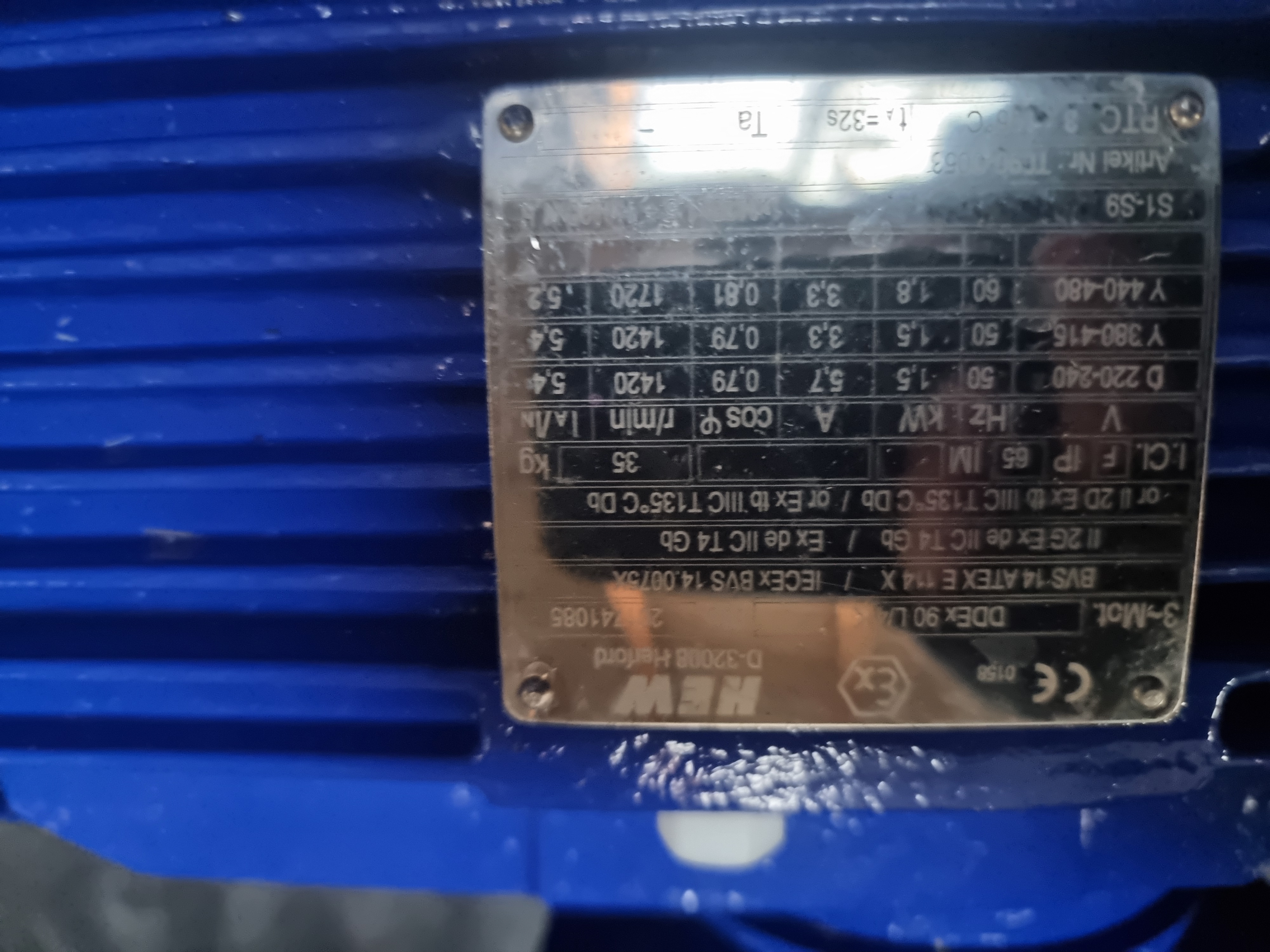 Used Bohle 600mm Agitator | 1.5kW / P/N: 0301997