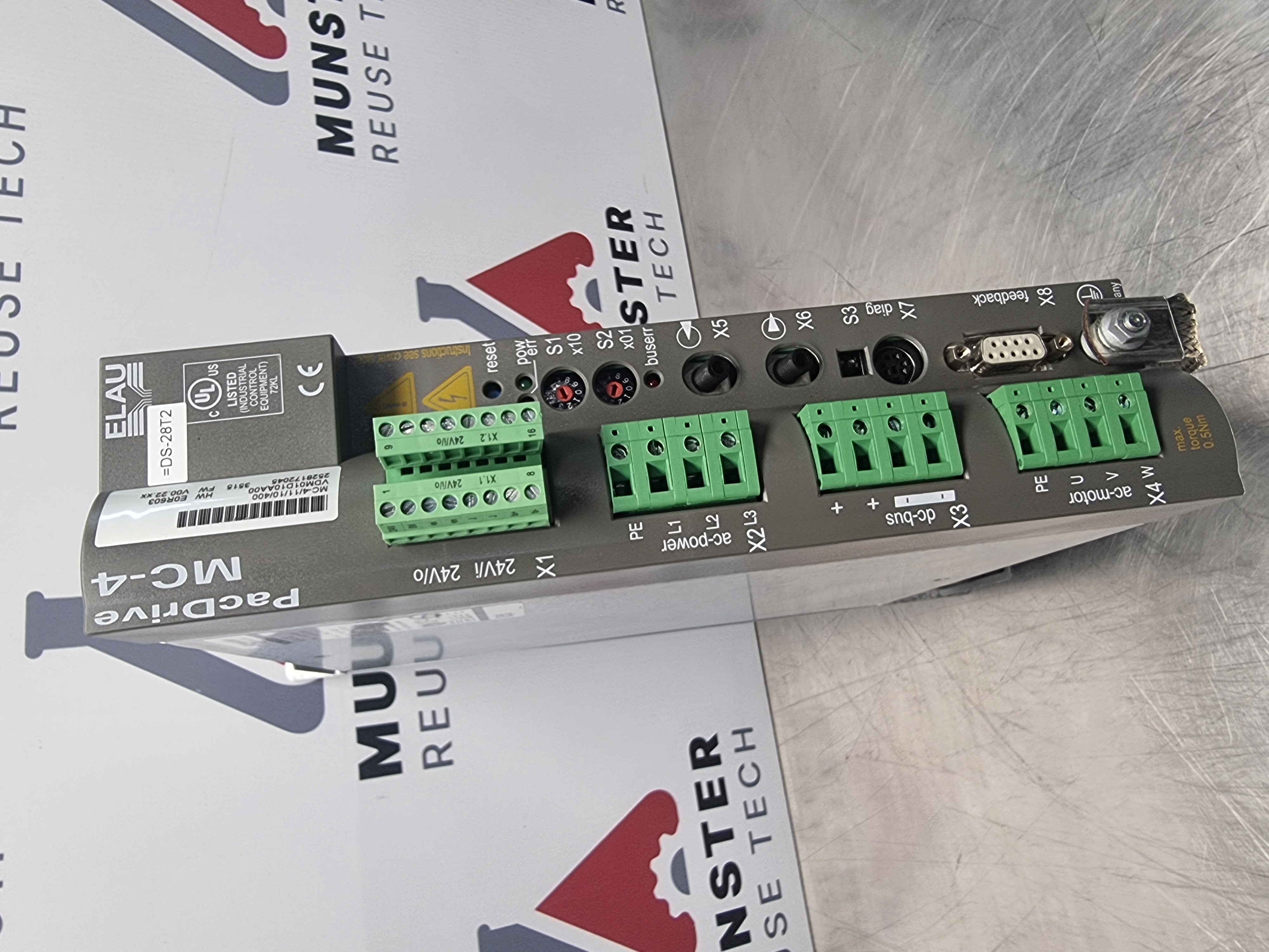 Used Schneider Elau MC-4/11/10/400 Servo Drive 10A | VDM01D10AA00 |!!USED NEVER RUN!!