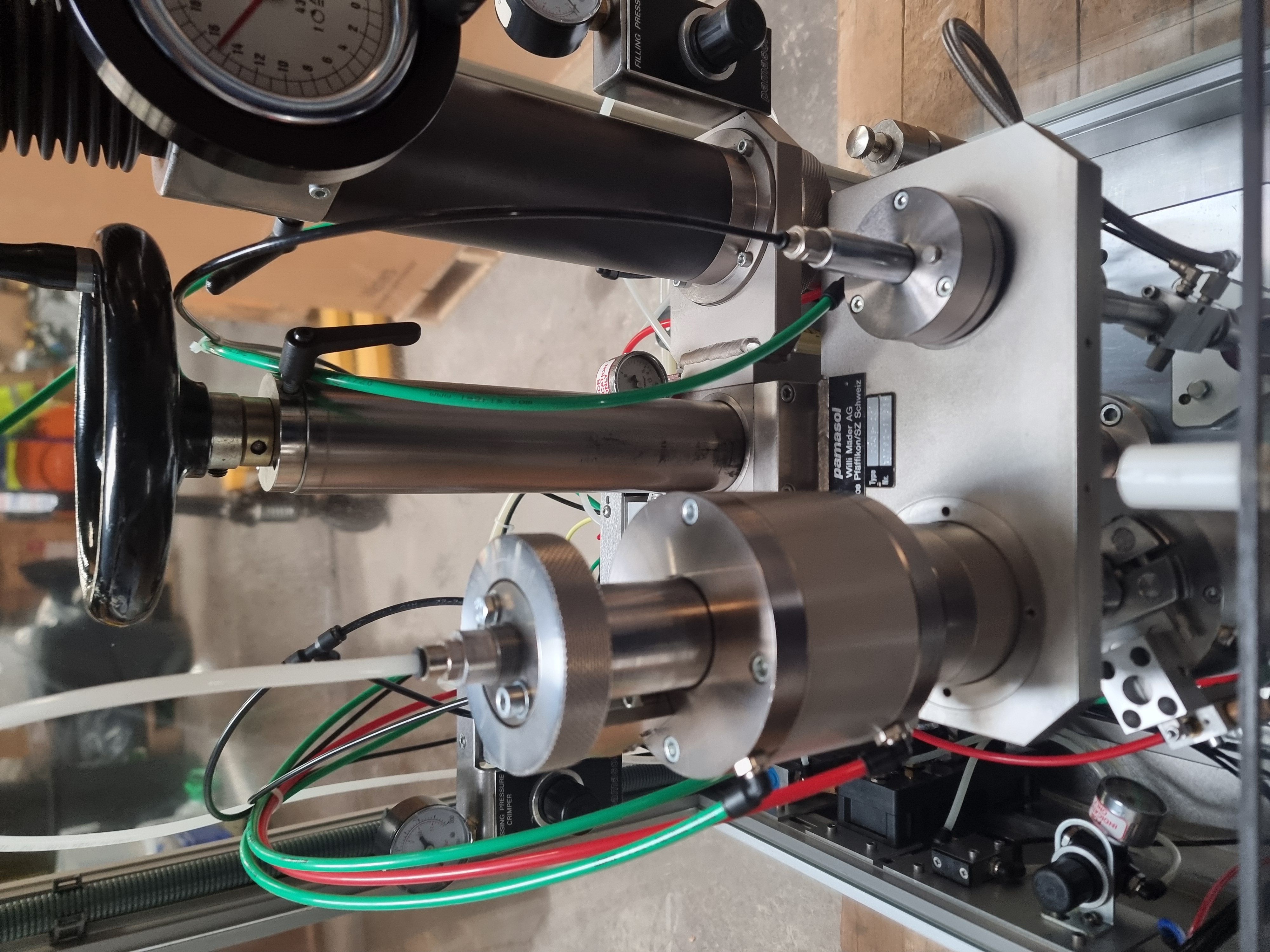 Used Pamasol Autoguard Gas Filler and Crimper | Type: 2005/20