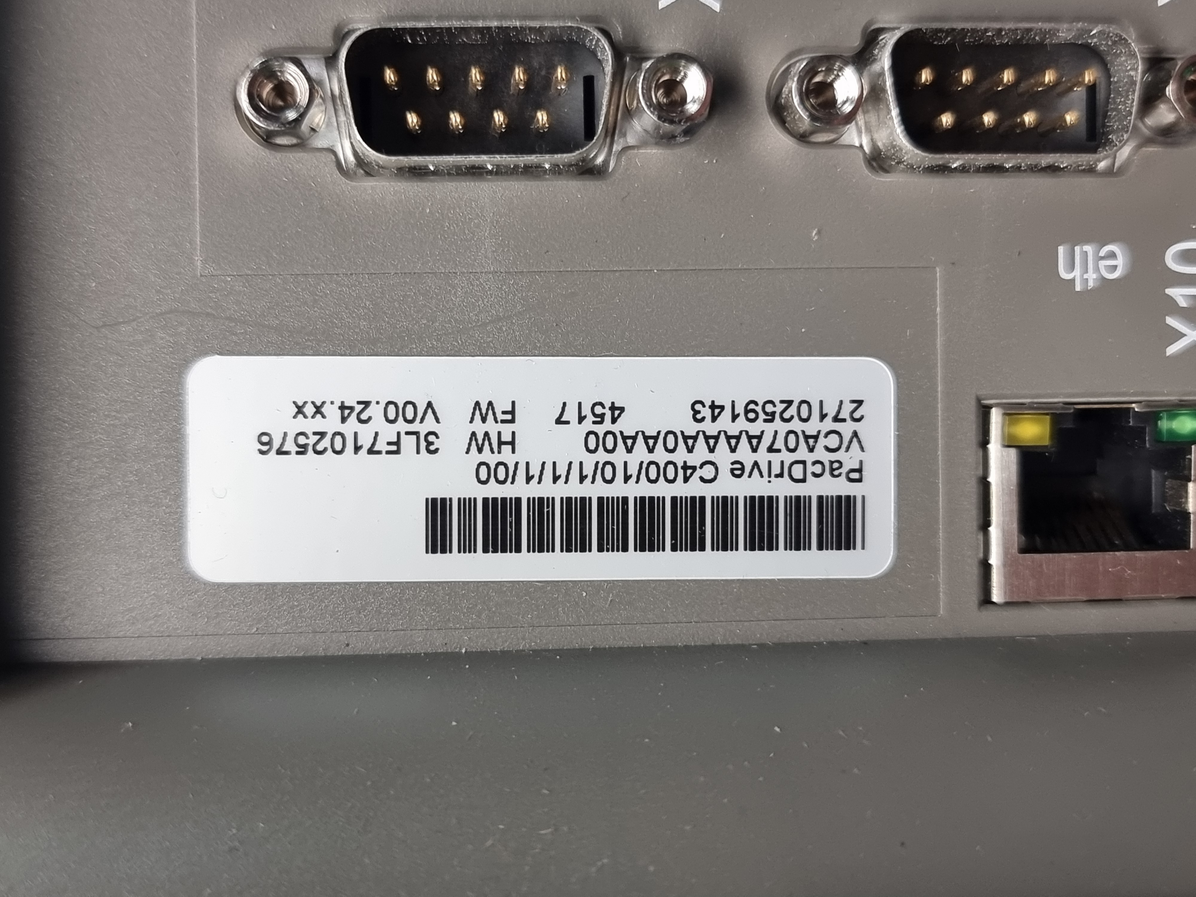 Used Schneider Elau C400 Pac Drive | C400/10/1/1/1/00 | VCA07AAAA0AA00