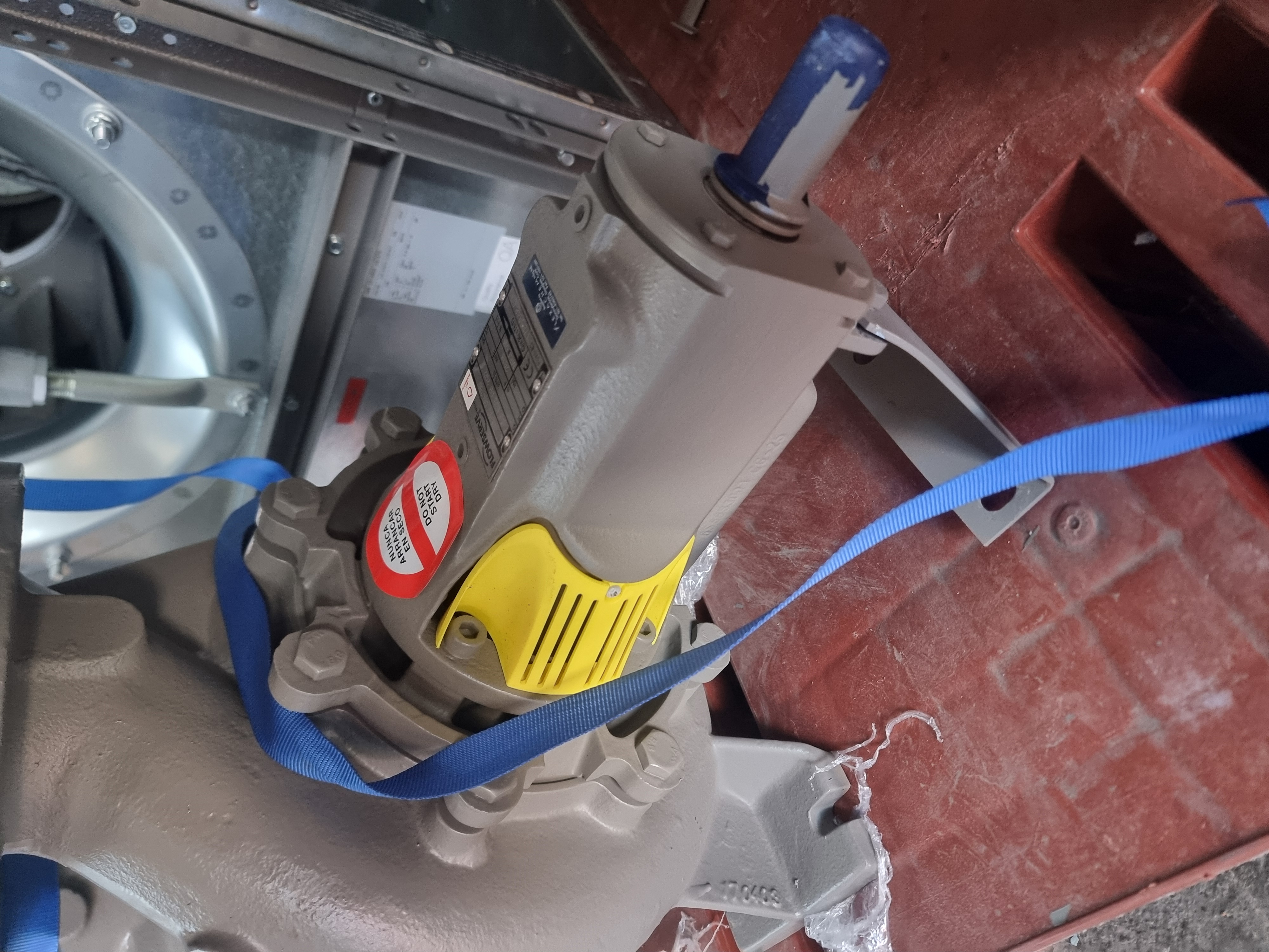 Used Flowserve ZLND 080160 Horizontal Single-Stage Volute Casing Style Pump