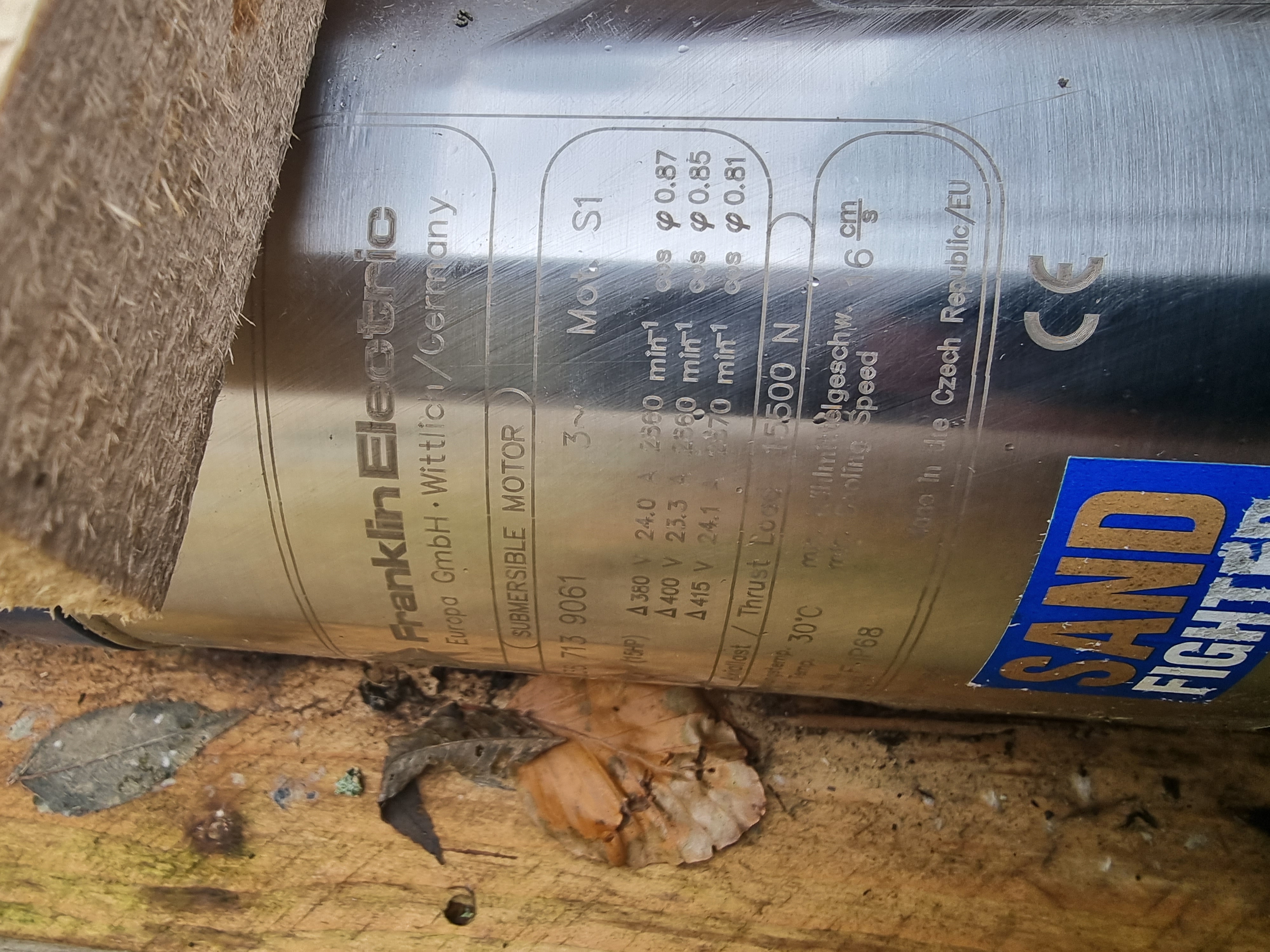 Wilo TW16.30-11-C-SD Submersible Pump