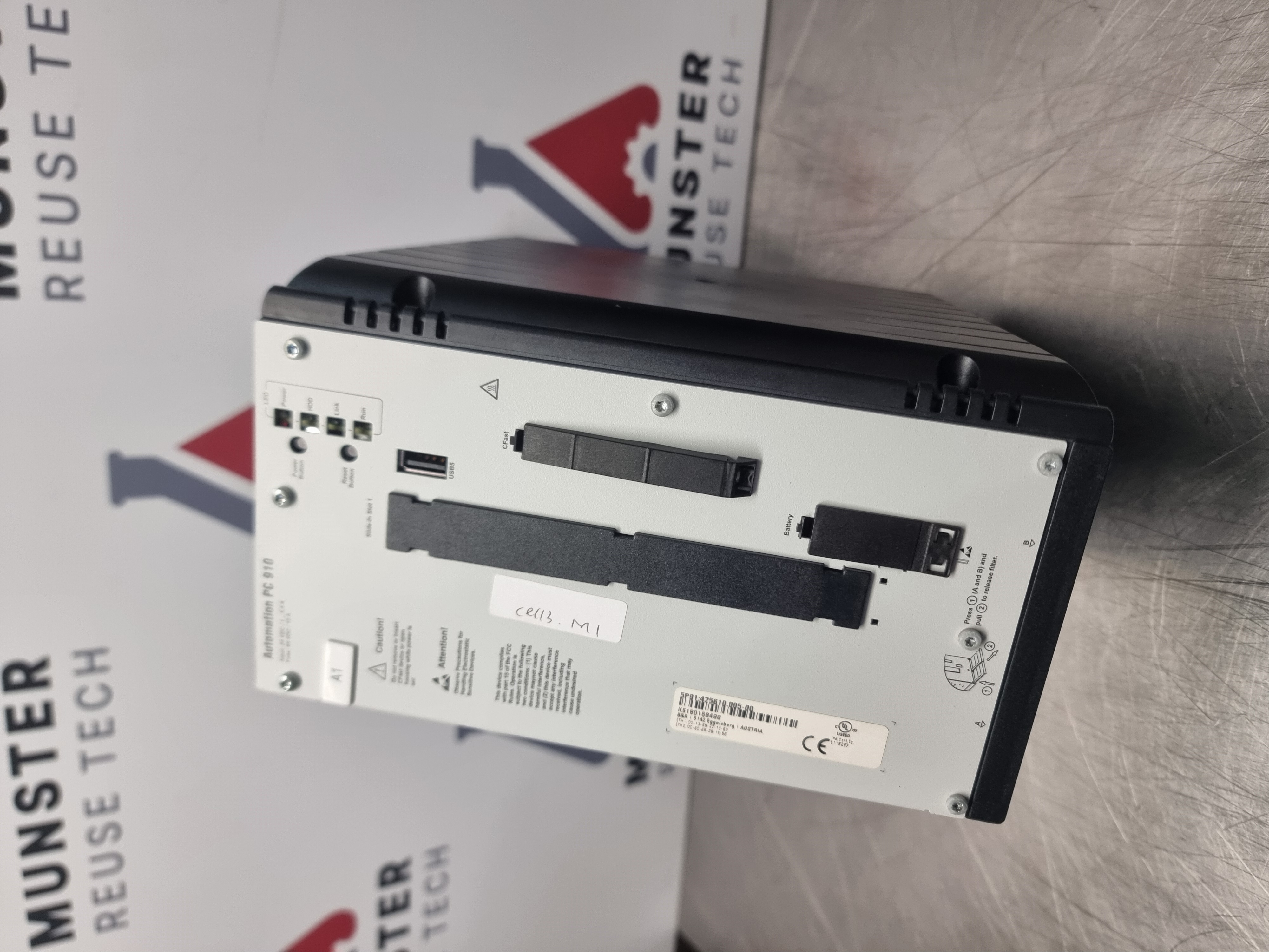 Used B&R Automation Industrial PC 901 | 5P91:425610.005-00