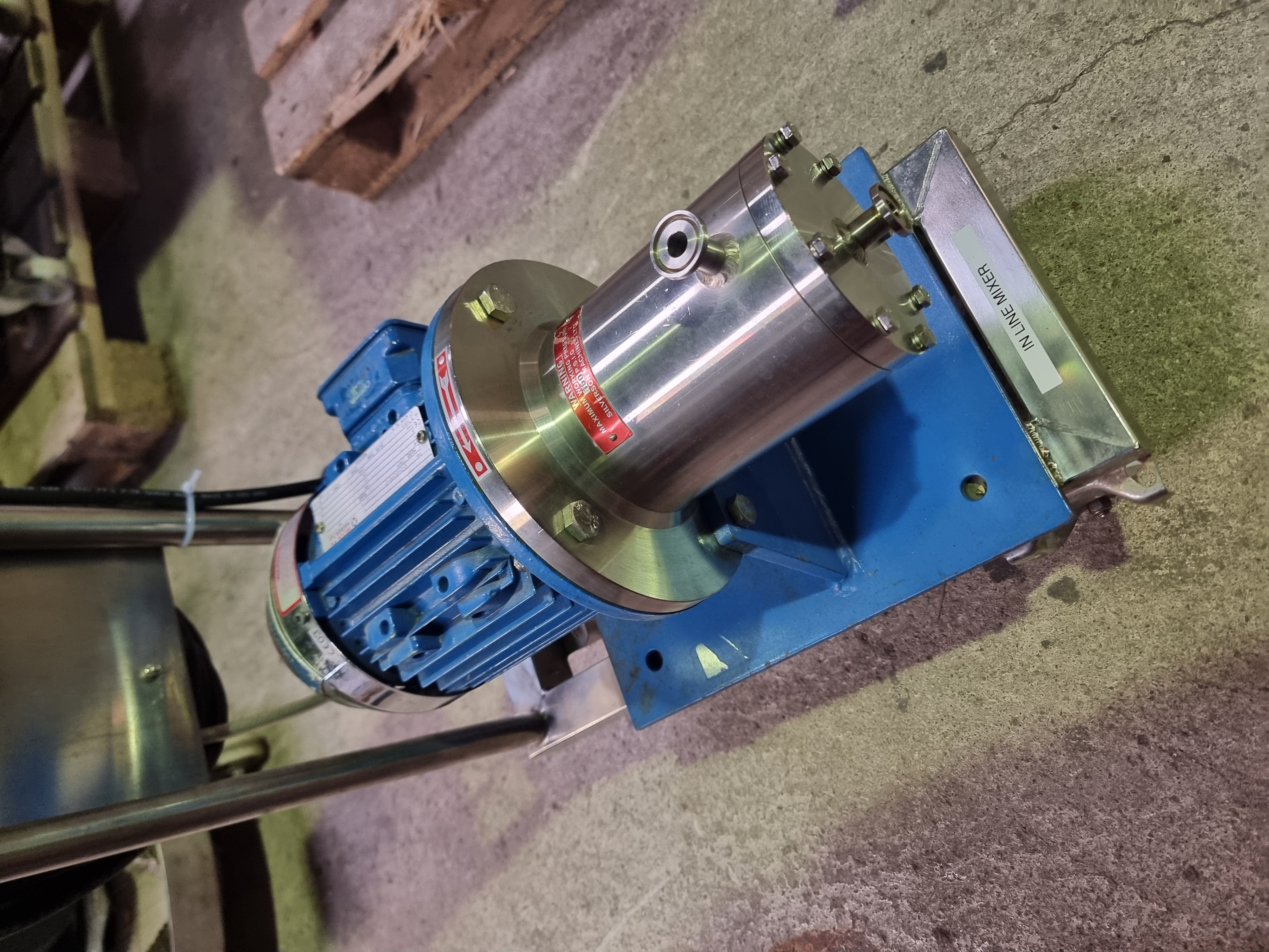 Used Silverson 150l Inline Lab Mixer | 0.75 kW