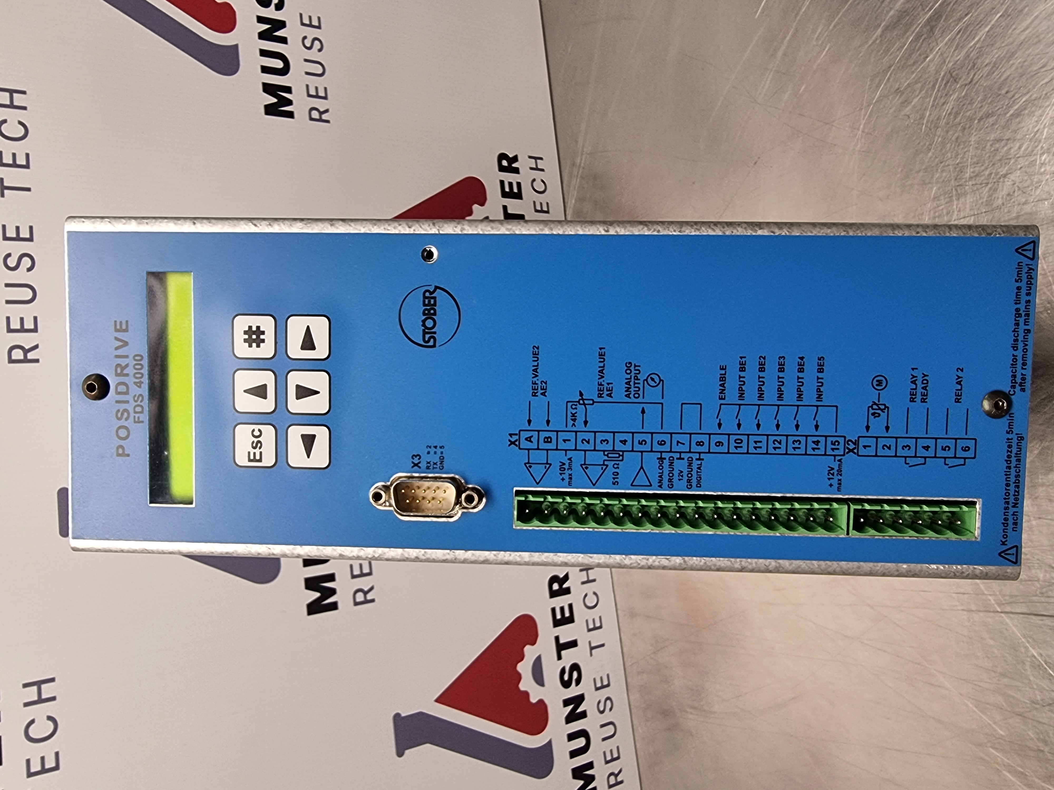 Stober Posidrive FDS4000 Series Servo Drive | FDS4070/B | 4.0 kW