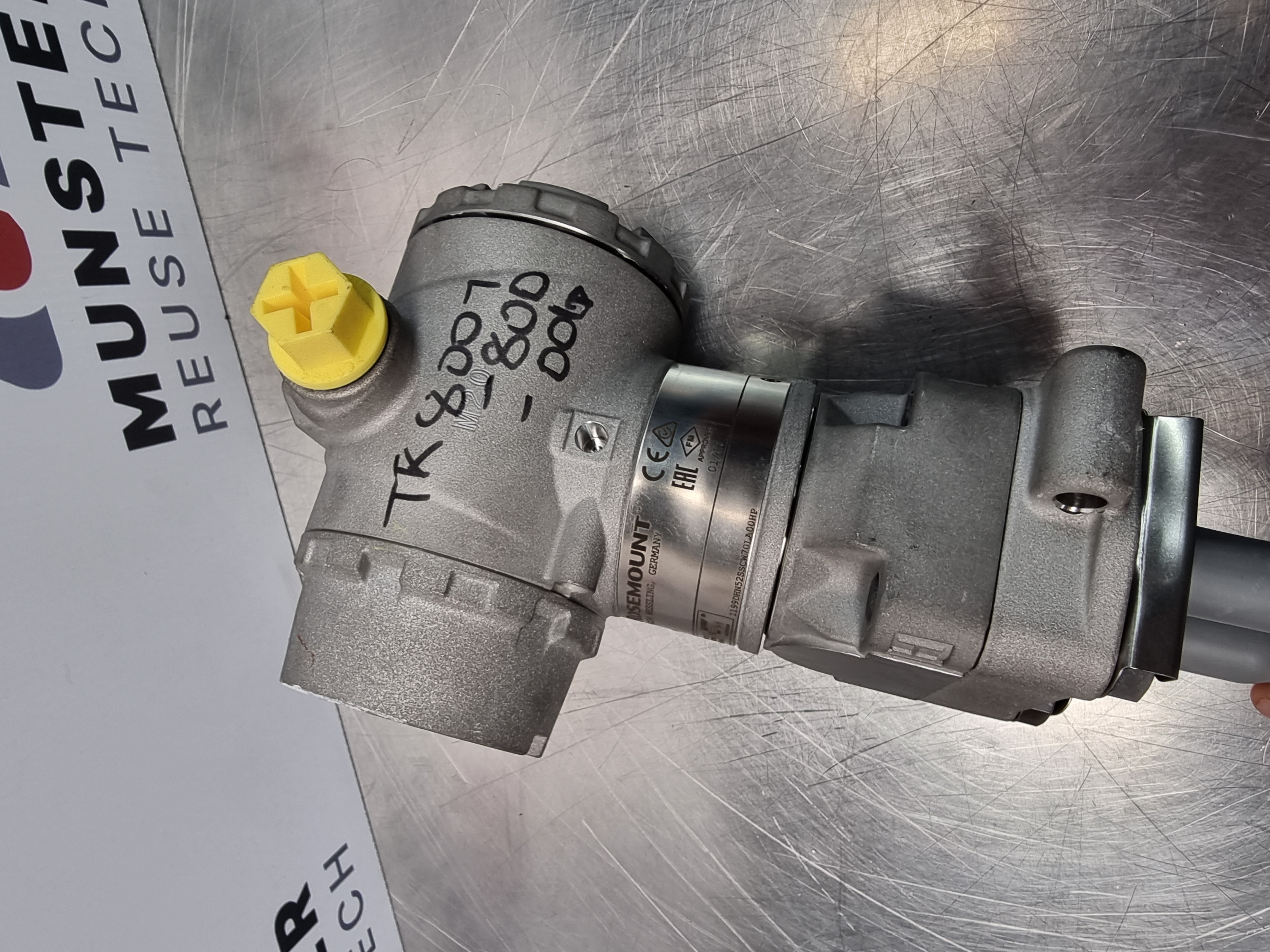Rosemount 3051 Differential Pressure Transmitter | P/N: 3051CD2A22A1KS2M5B4Q4