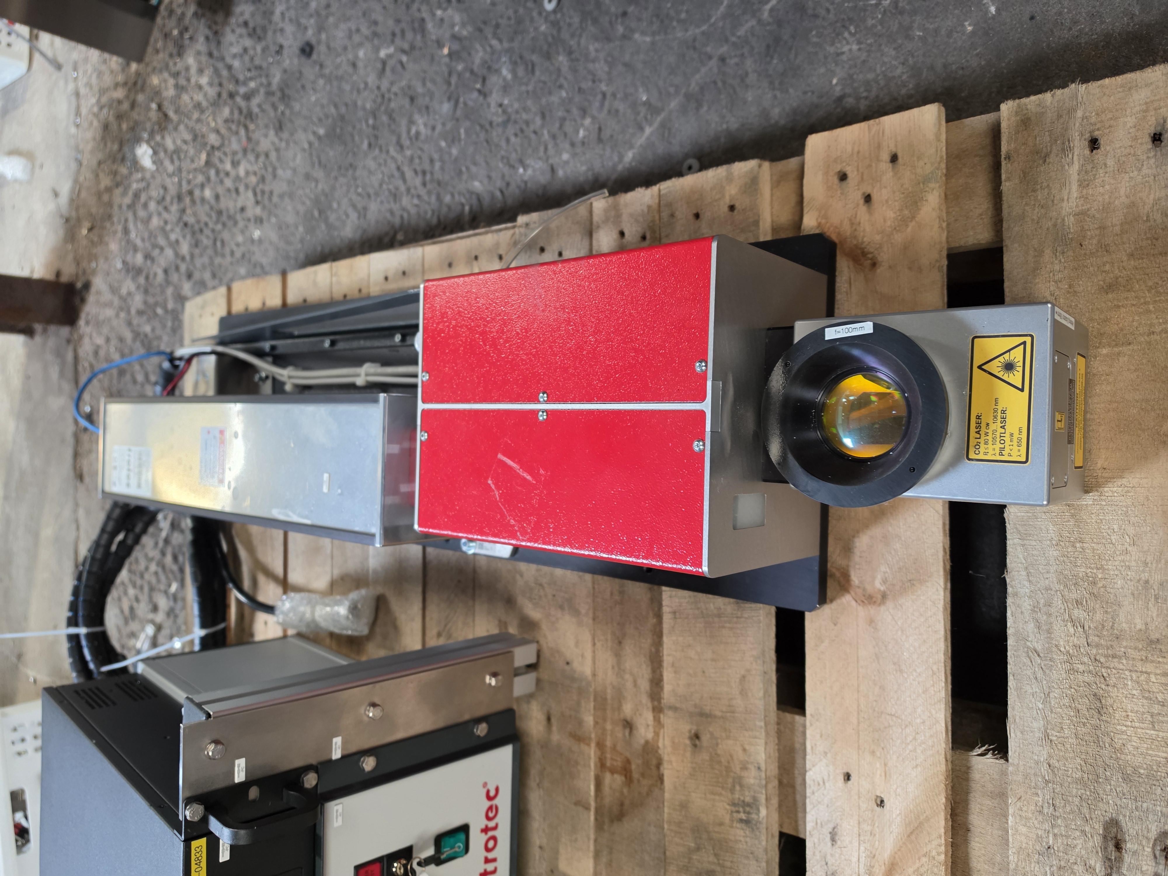 Used Trotec SpeedMarker 156Wx Industrial Laser Marking System