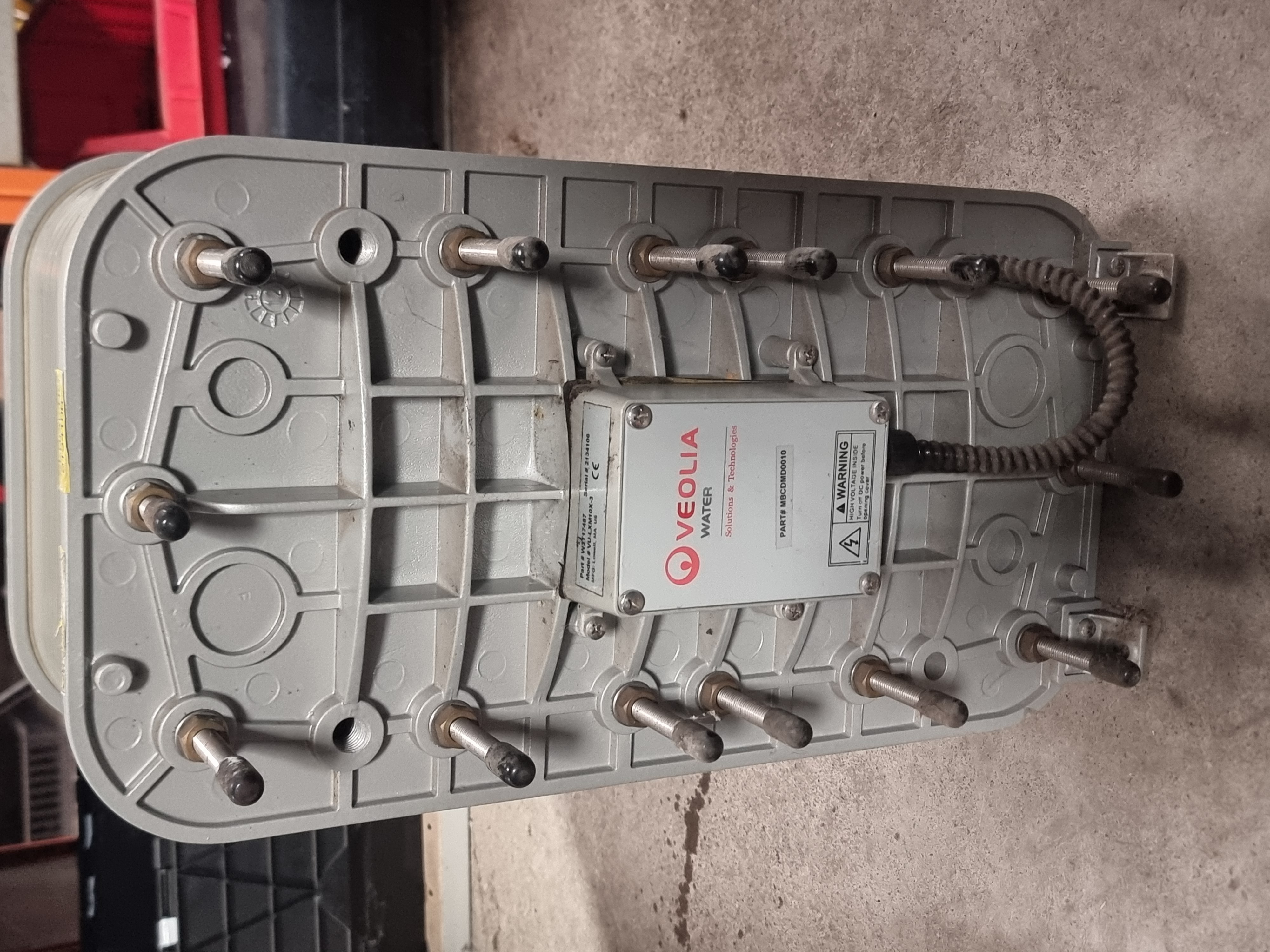 Used Veolia IonPure IP-LXM10X-3 Industrial Electrodeionization Module | P/N: W3T17487