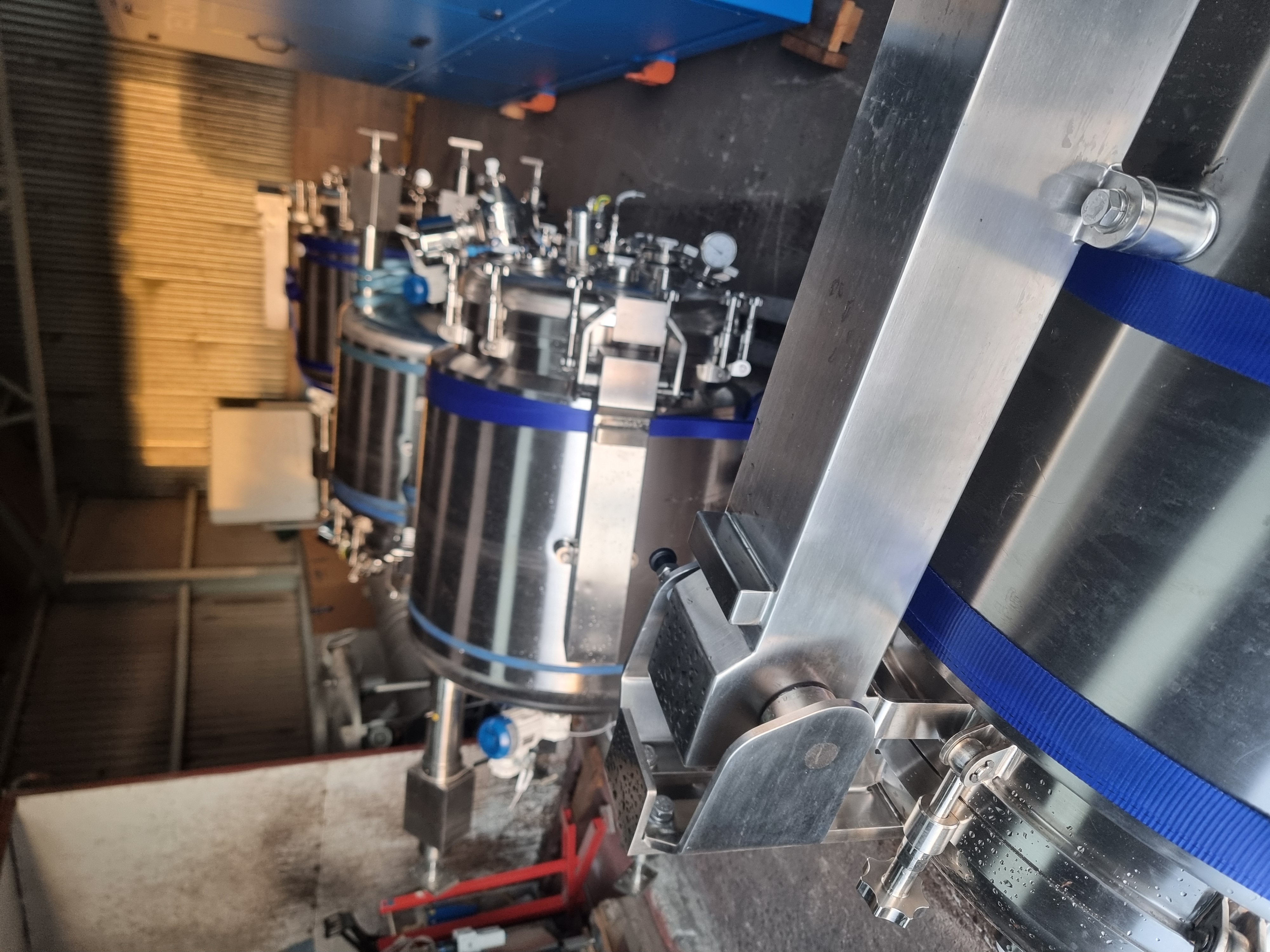 Used Brinox SVMHI-550 Sterile Hold Vessel | 550L Jacketed 316L Stainless Steel