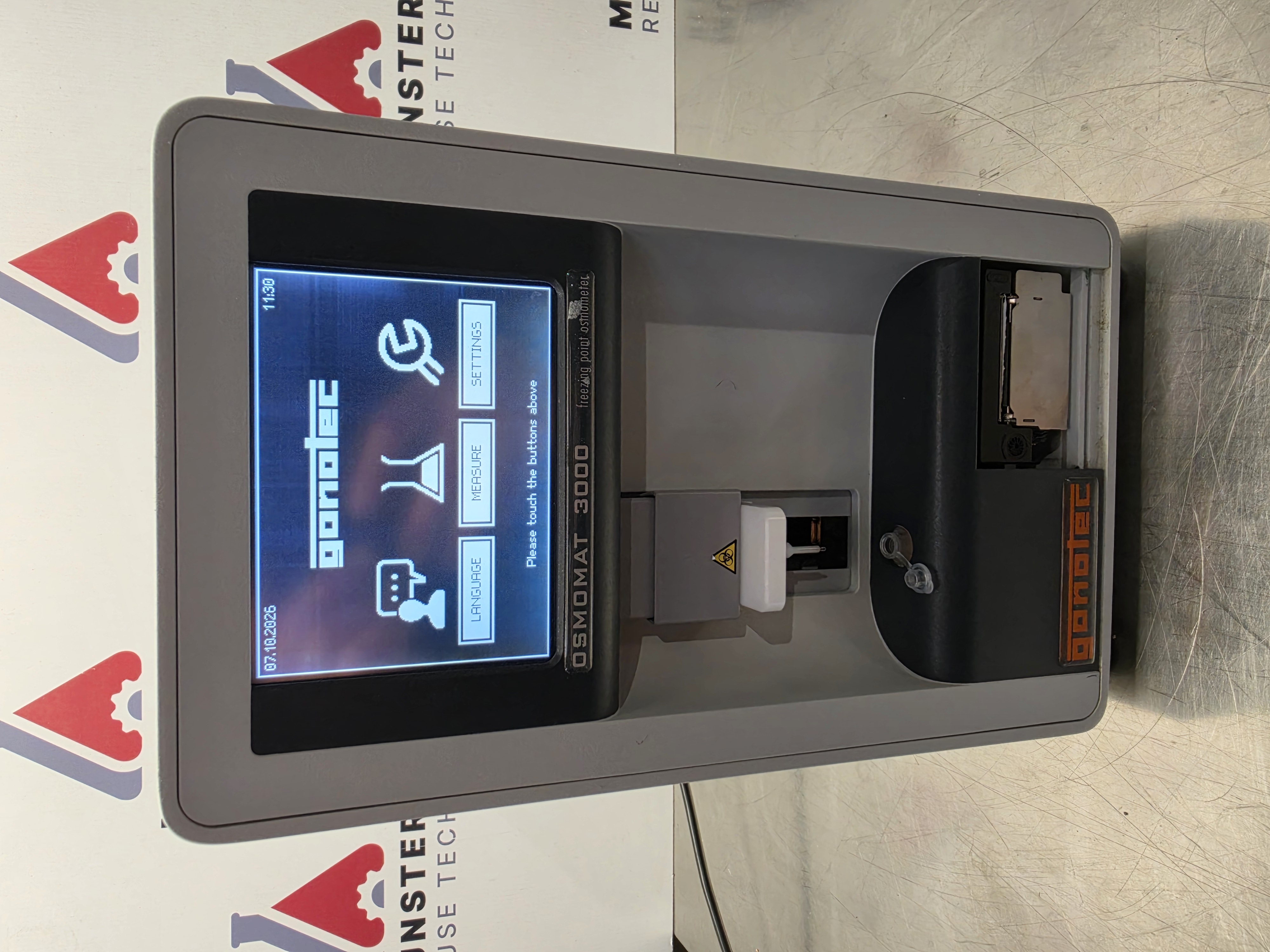 Used Gonotec OSMOMAT 3000 Osmometer | Laboratory Freezing Point Osmometer