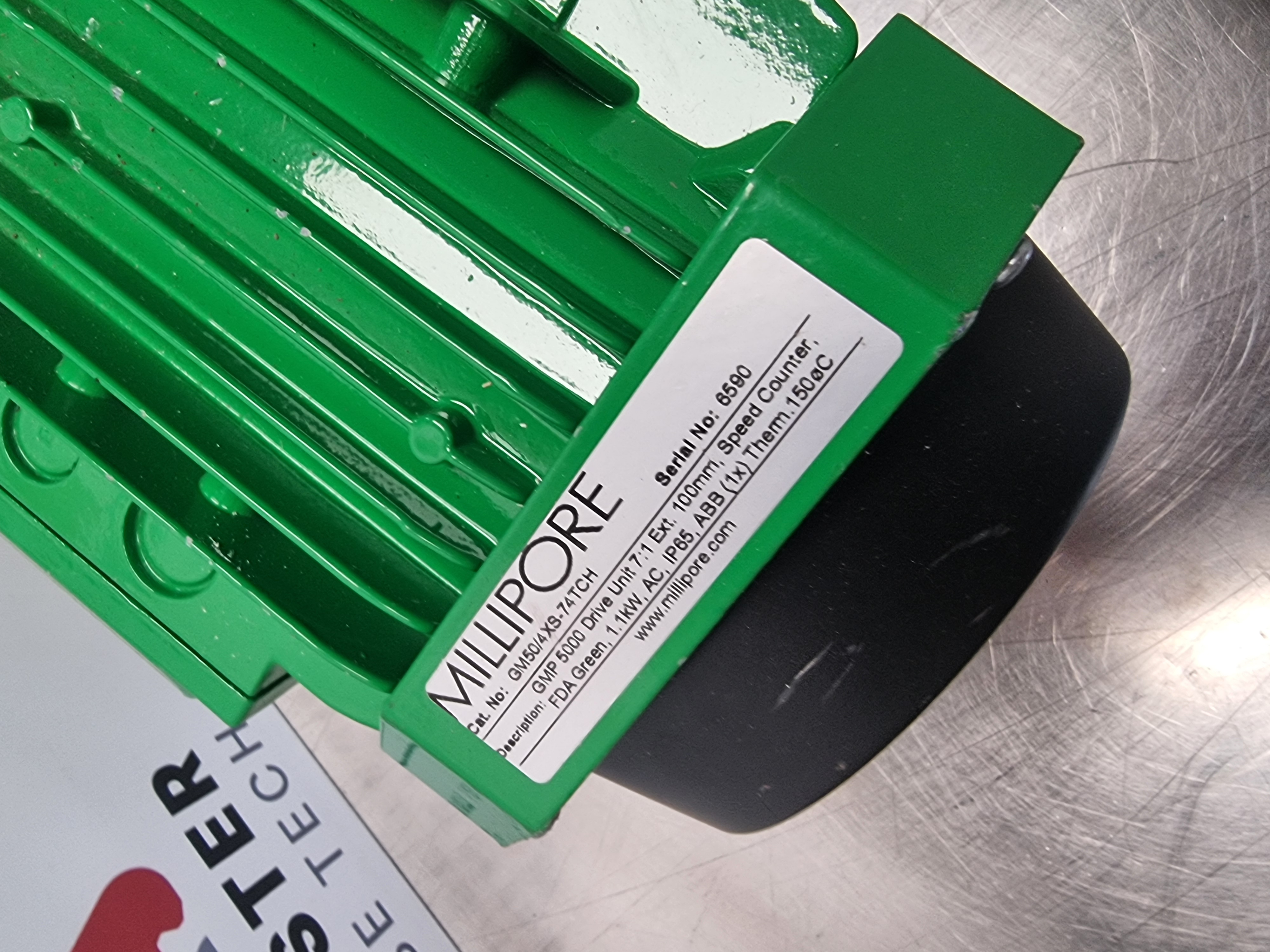 Used Millipore Novaseptic GMP 5000 Drive Unit c/w GM50/12 EP Magnetic Mixer